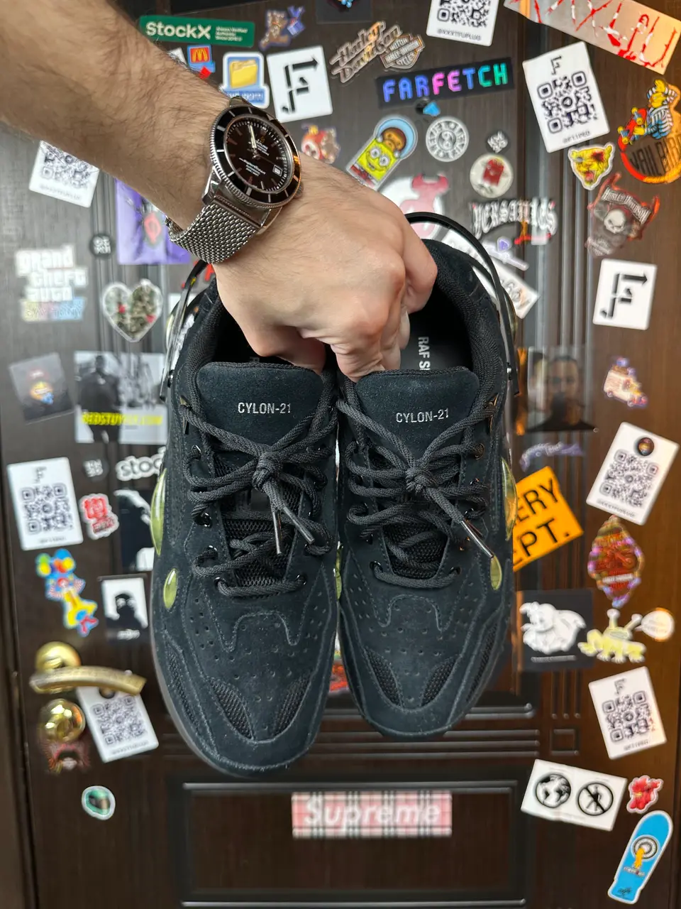 Raf Simons Cylon-21 Black, detail view 9