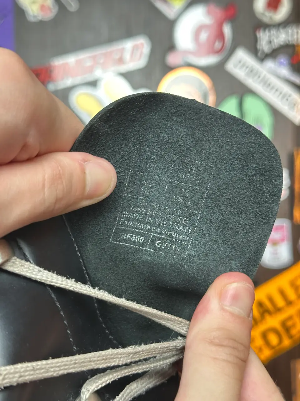 RickOwens Dr martens 43, detail view 10