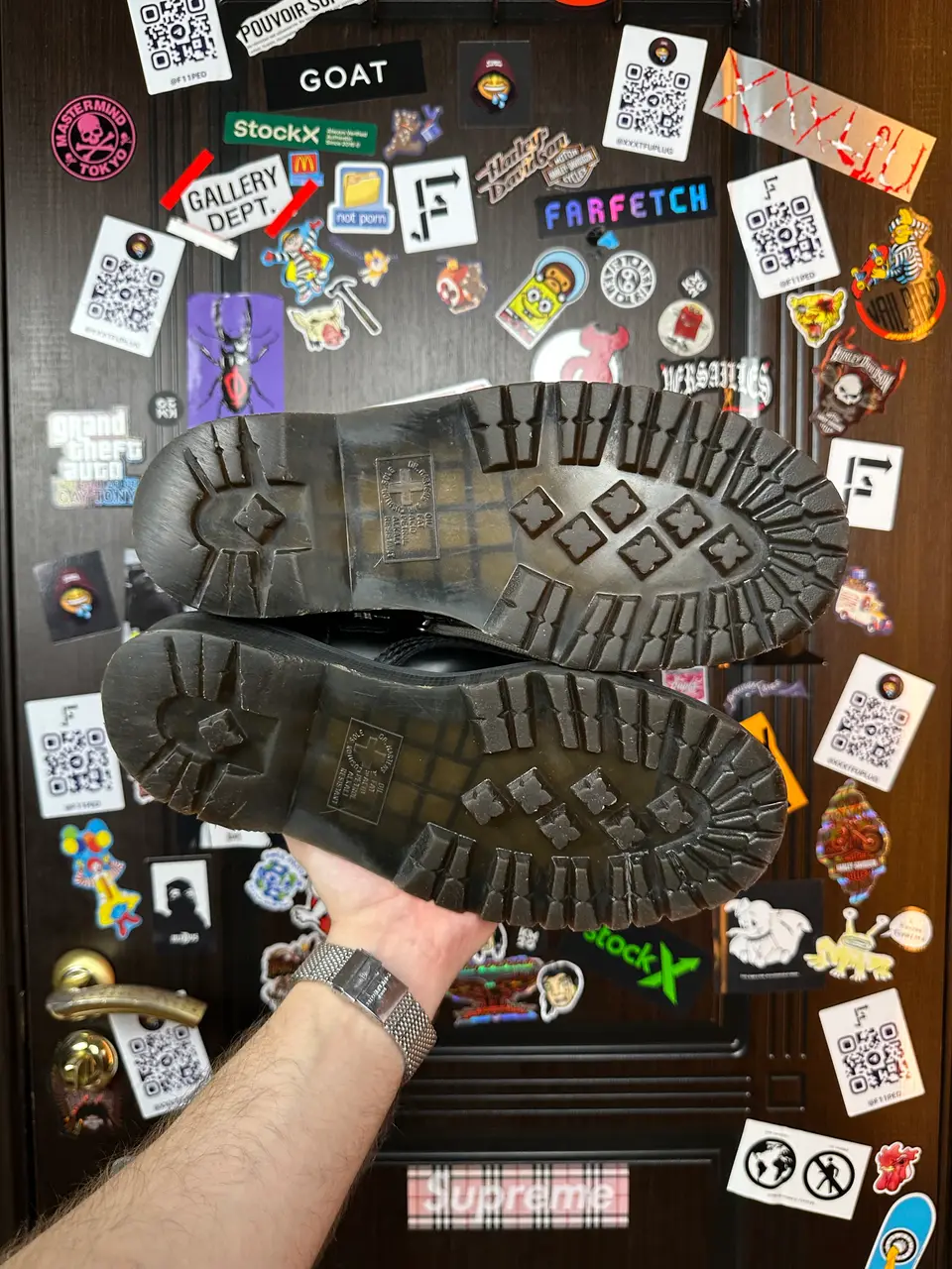 RickOwens Dr martens 43, detail view 14