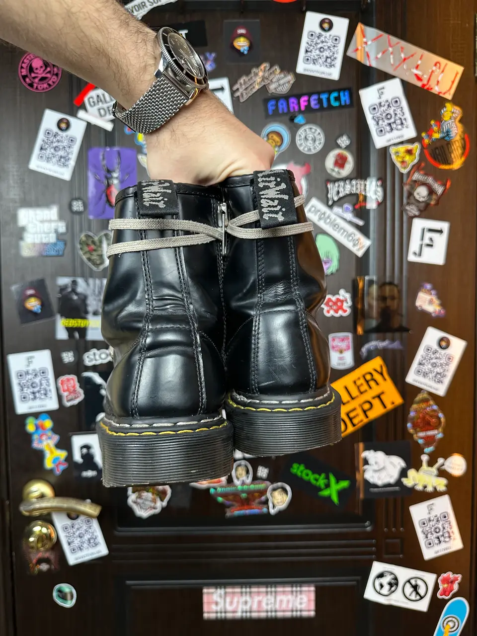 RickOwens Dr martens 43, detail view 15