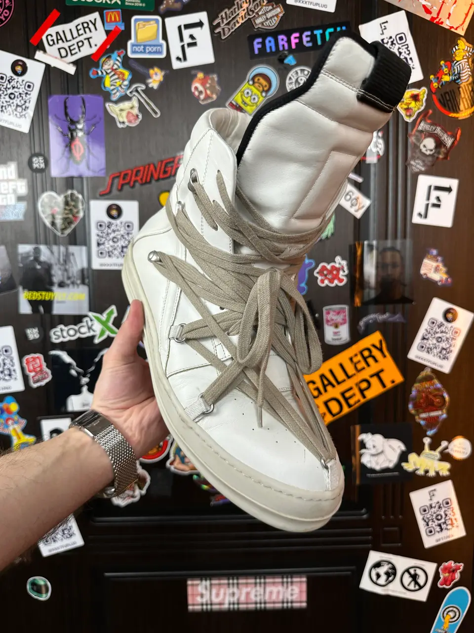RickOwens Rick Owens Megalace 43, detail view 7