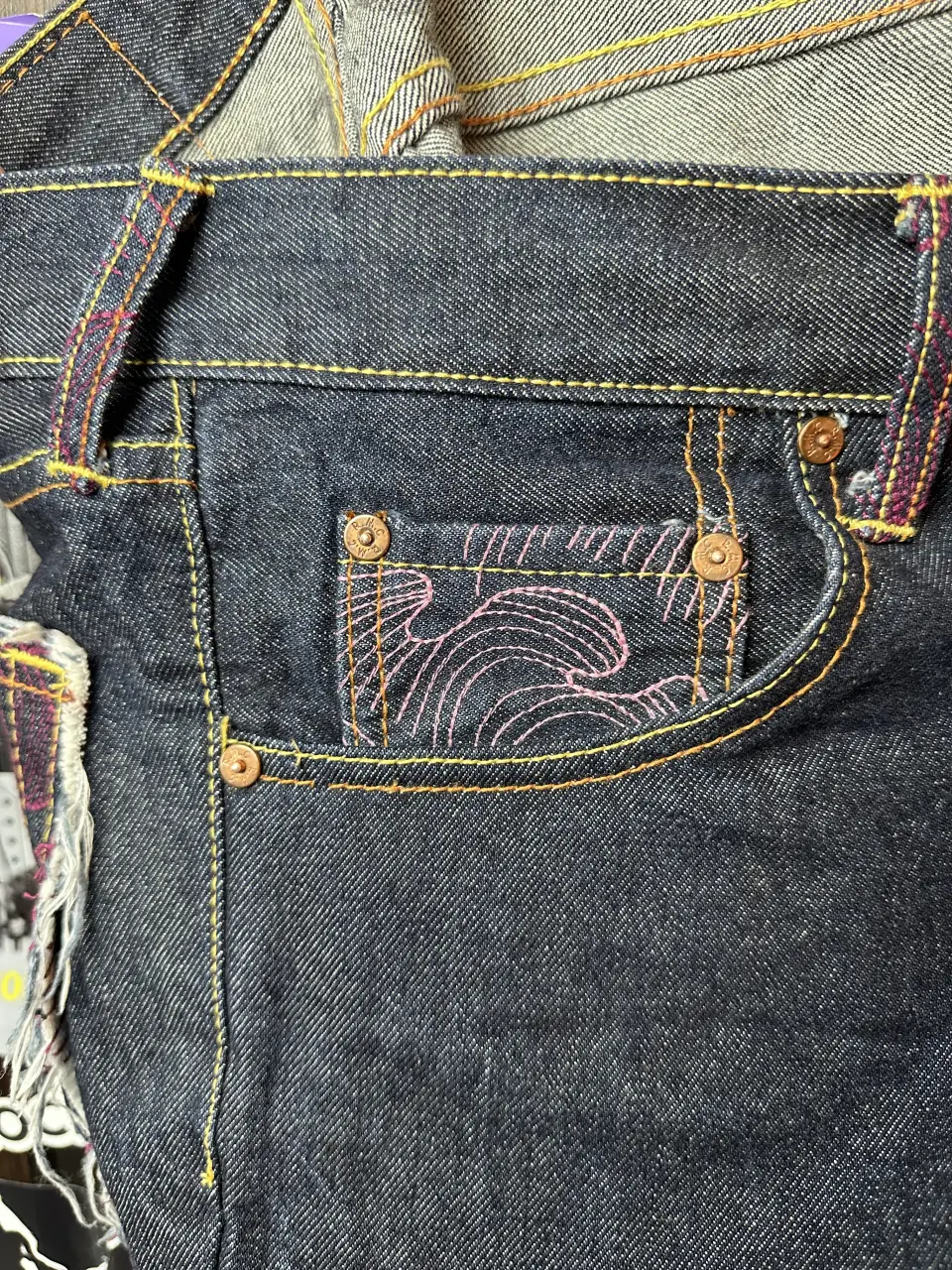 RMC Red Monkey Company | RMC 2008 «Erotic Ukiyo-e Collection» 1001 Archive Denim, detail view 17