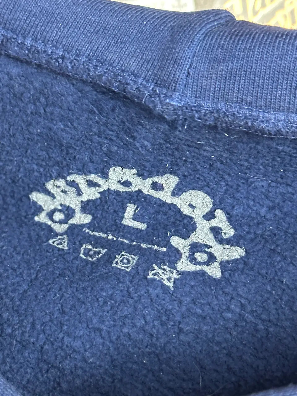 Sp5der Spider Worldwide Beluga Navy Hoodie, detail view 6