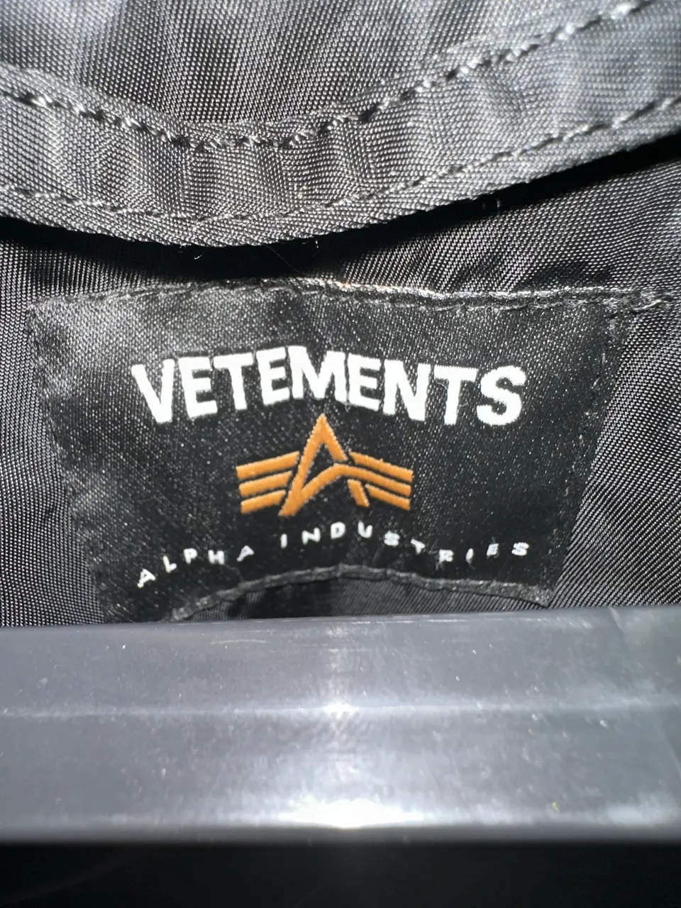 Vetements Burgundy Bomber Emoji XS, detail view 25