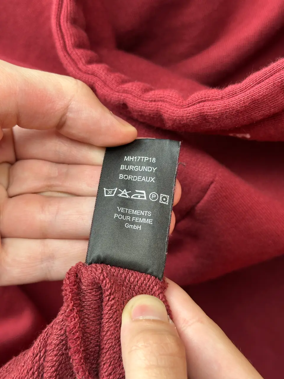 Vetements MTB S SIZE, detail view 20