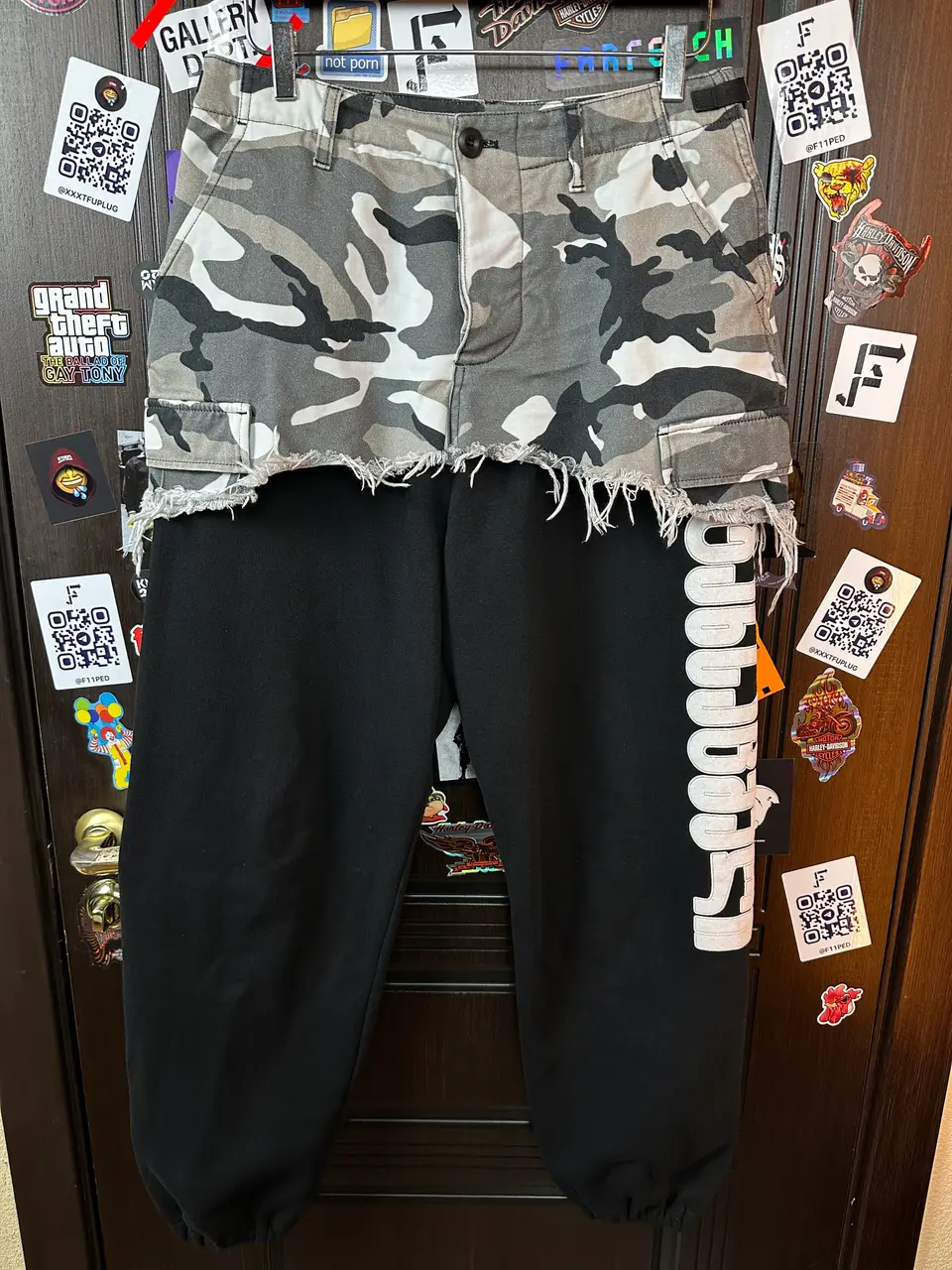 Vetements SS19 Georgian Pants, detail view 3