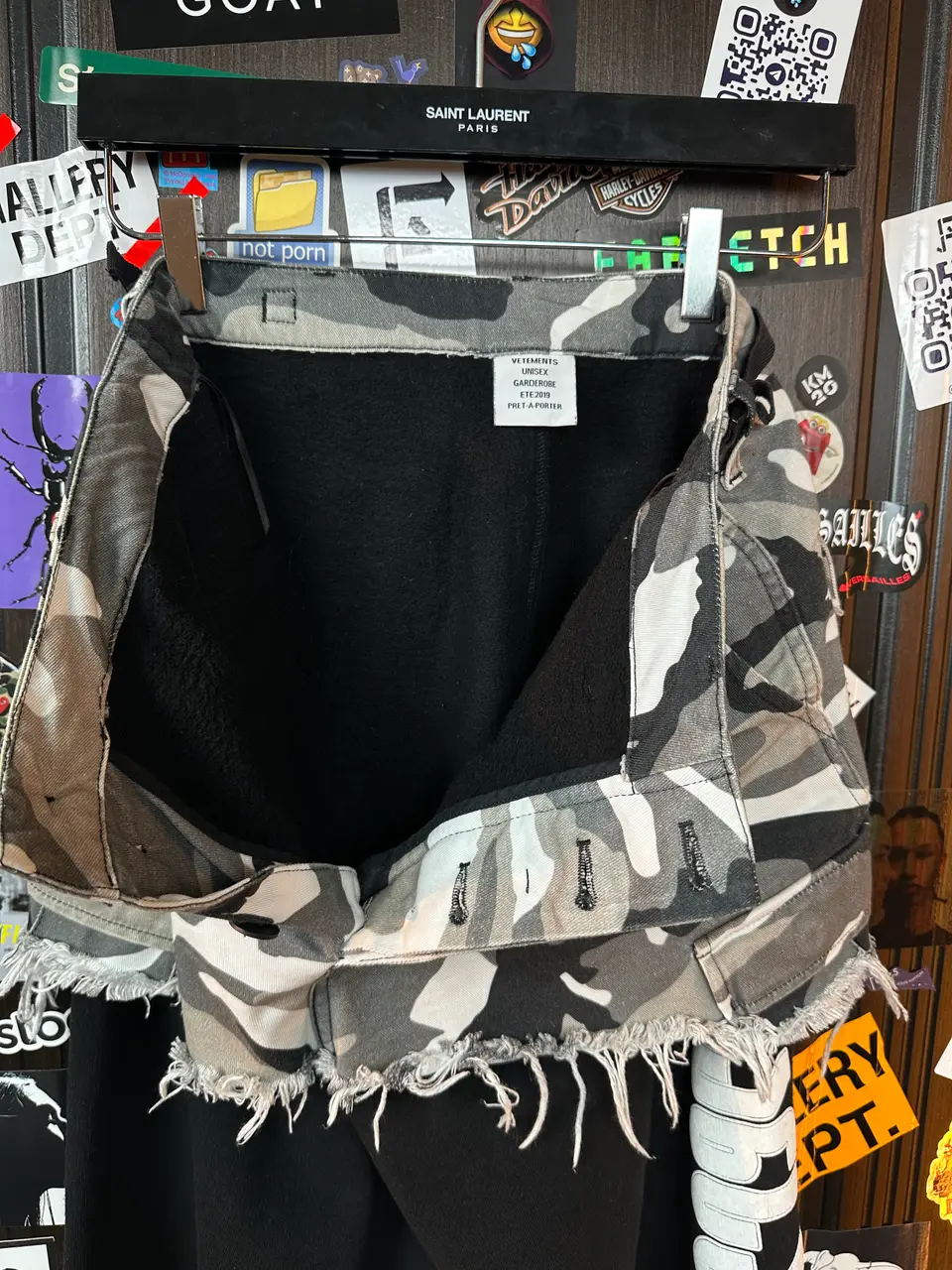 Vetements SS19 Georgian Pants, detail view 14