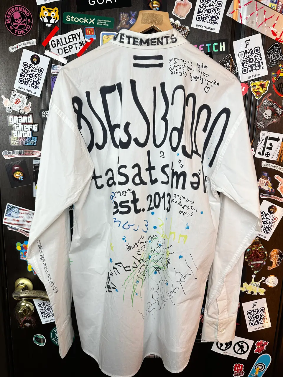 Vetements Tansatsmeli Happy Birthday, detail view 5