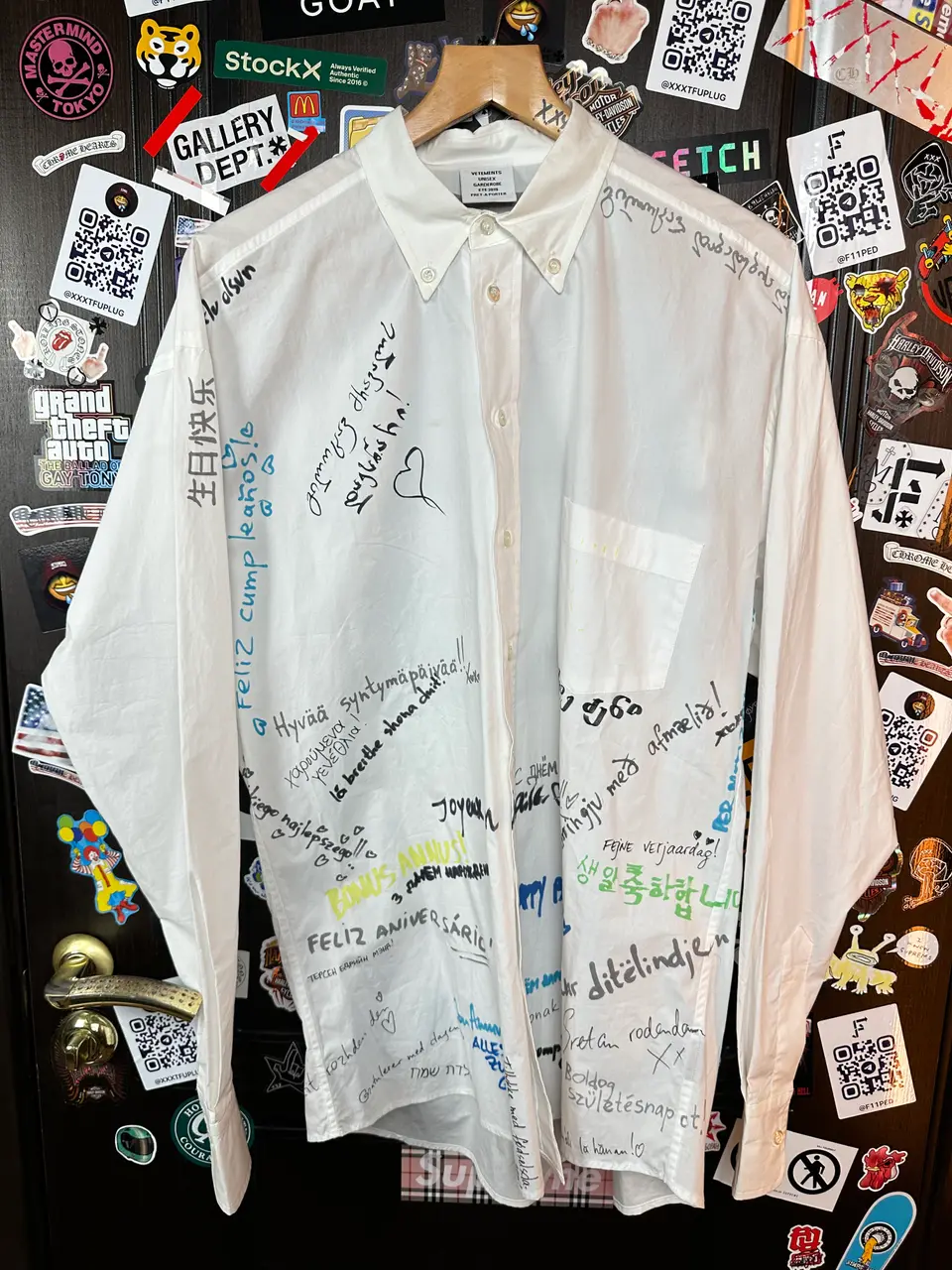 Vetements Tansatsmeli Happy Birthday, detail view 6