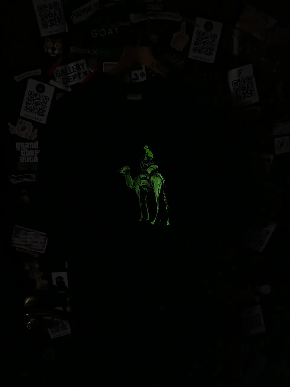 Vetements VETEMENTS AW19 Silk Road T-Shirt., detail view 4