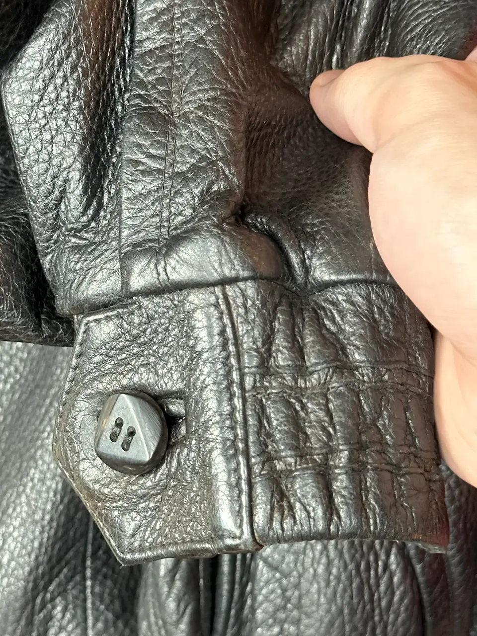 ZILLI Zilli "Huoene" Deerskin Bomber, detail view 20