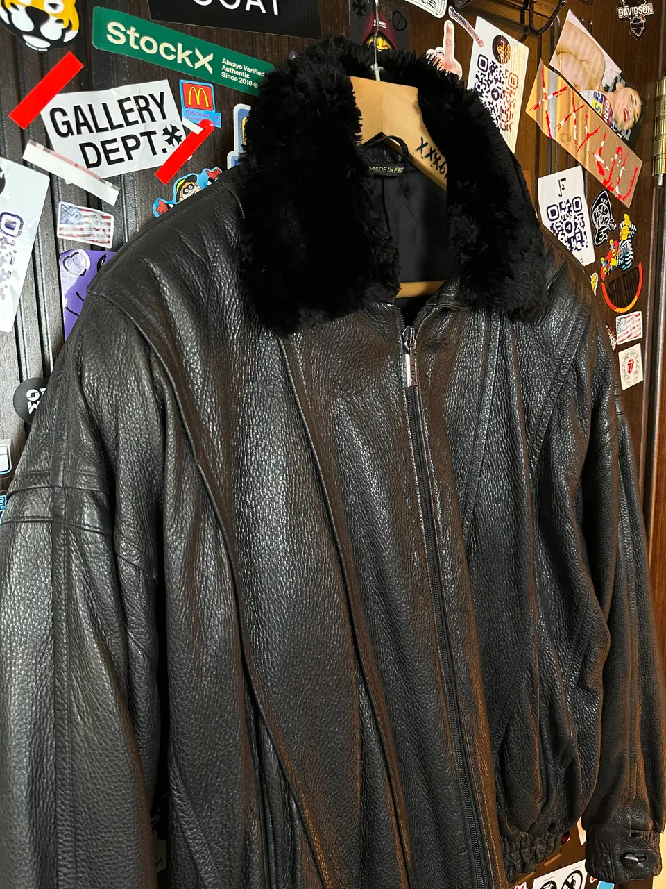 ZILLI Zilli "Huoene" Deerskin Bomber, detail view 8