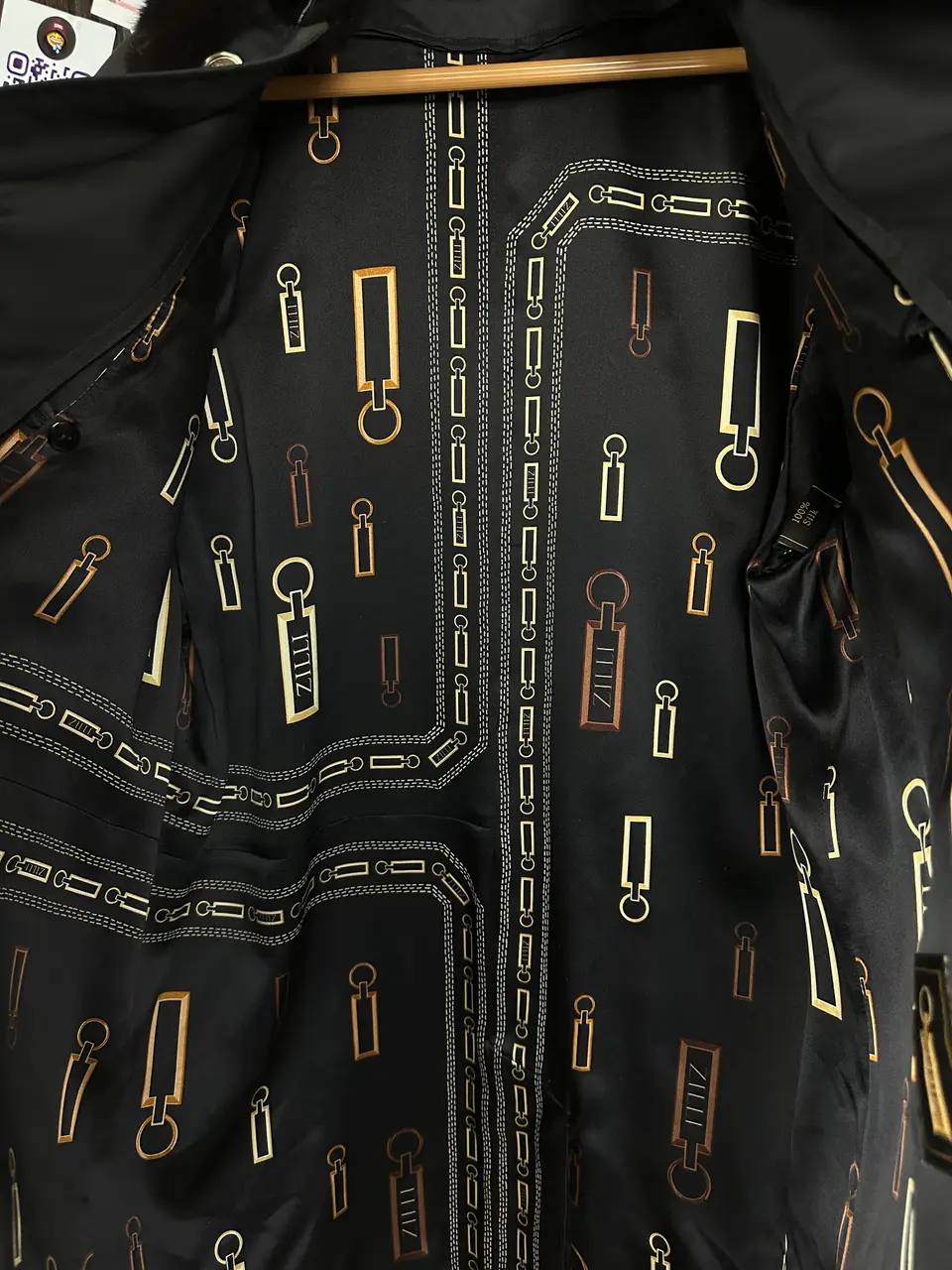 ZILLI Zilli "Ildan" Silk Weasel Coat, detail view 16