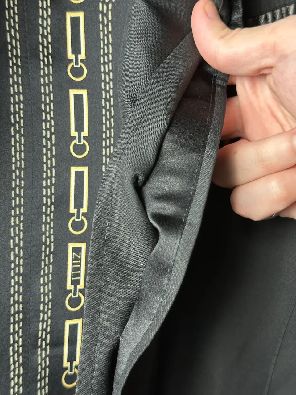 ZILLI Zilli "Ildan" Silk Weasel Coat, detail view 20