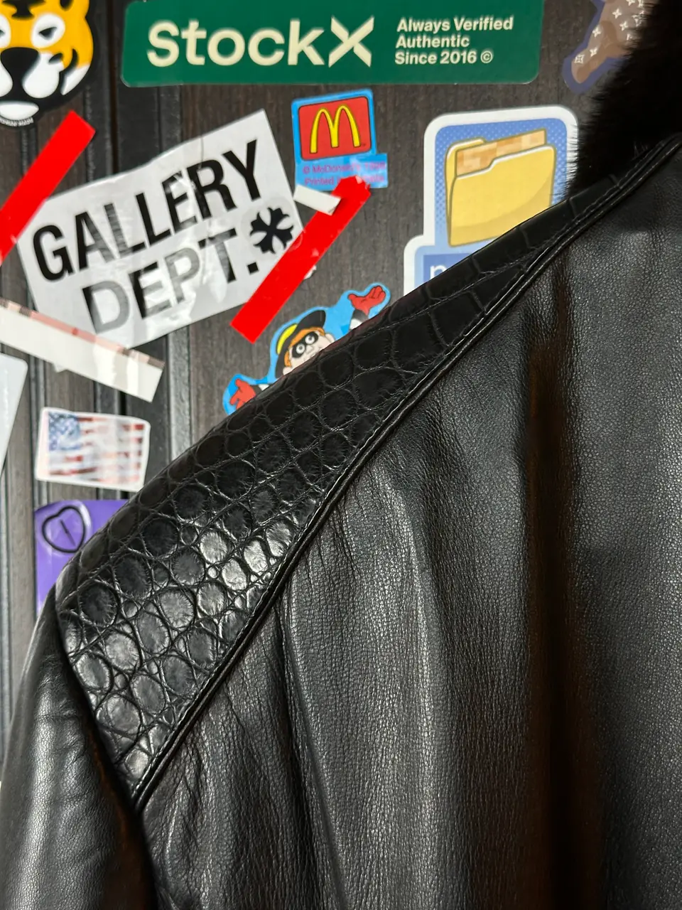 ZILLI Zilli "Mertopolis" Porosus Coat, detail view 8