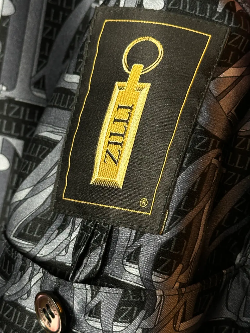 ZILLI Zilli "Mertopolis" Porosus Coat, detail view 9