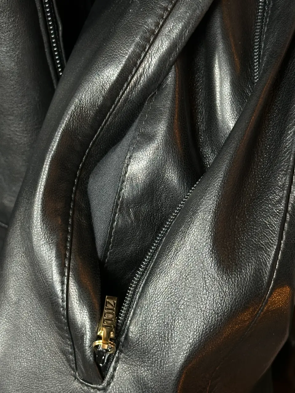 ZILLI Zilli "Mertopolis" Porosus Coat, detail view 12