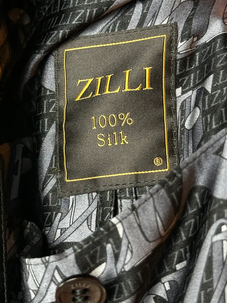 ZILLI Zilli "Mertopolis" Porosus Coat, detail view 11
