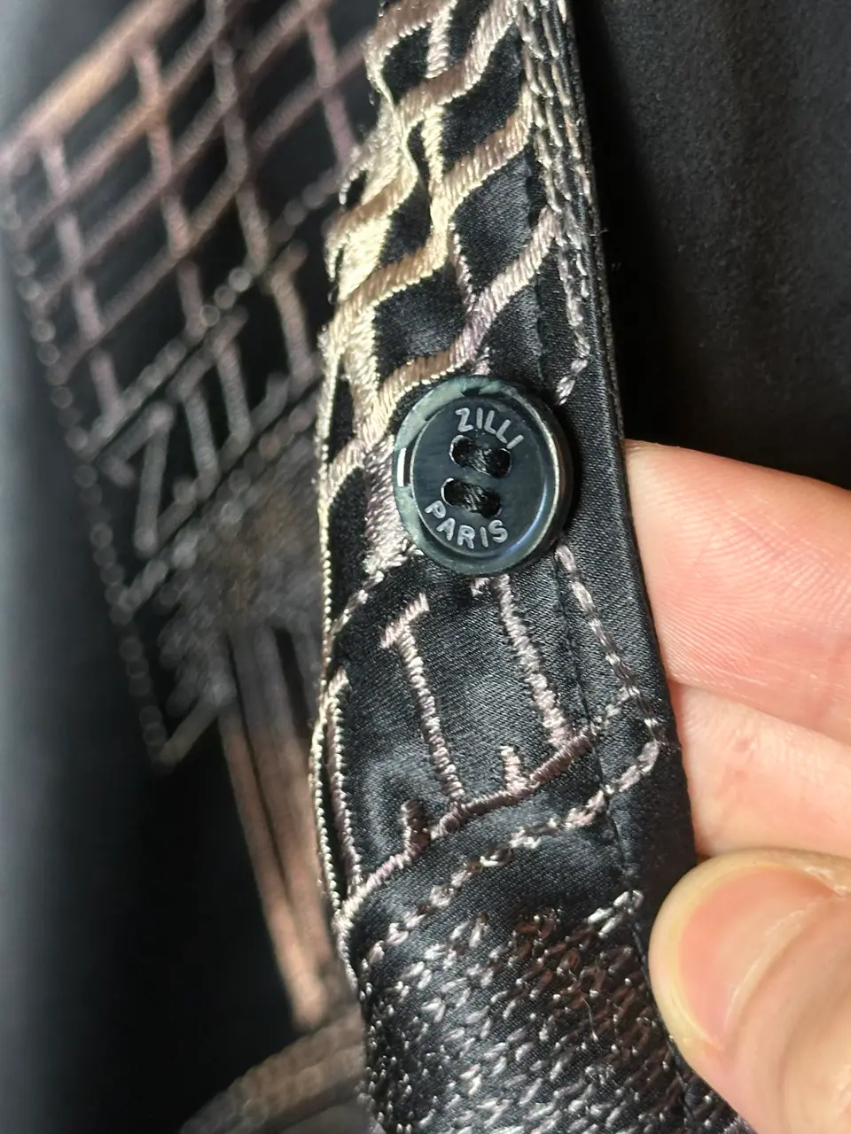 Zilli Zilli Suede Blazer, detail view 10