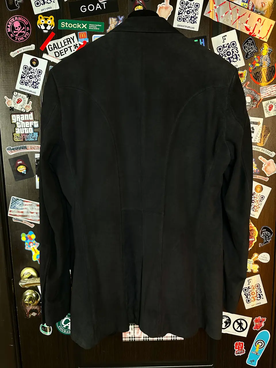 Zilli Zilli Suede Blazer, detail view 2