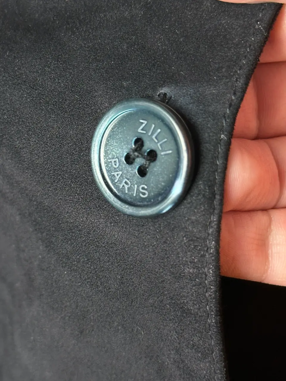 Zilli Zilli Suede Blazer, detail view 7