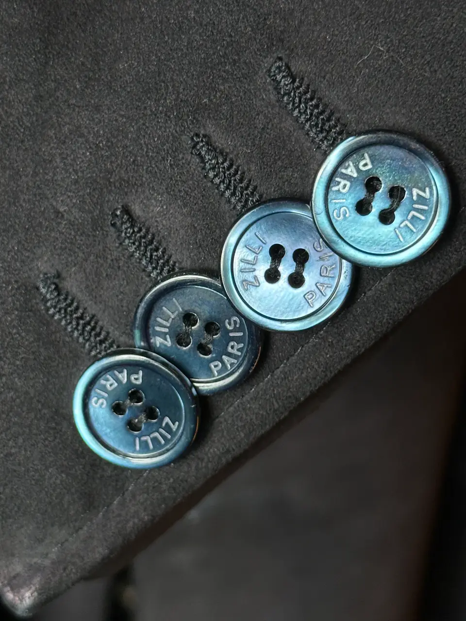 Zilli Zilli Suede Blazer, detail view 13