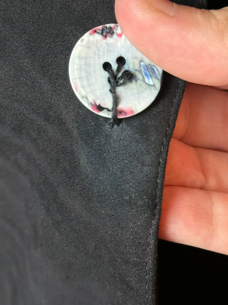 Zilli Zilli Suede Blazer, detail view 8