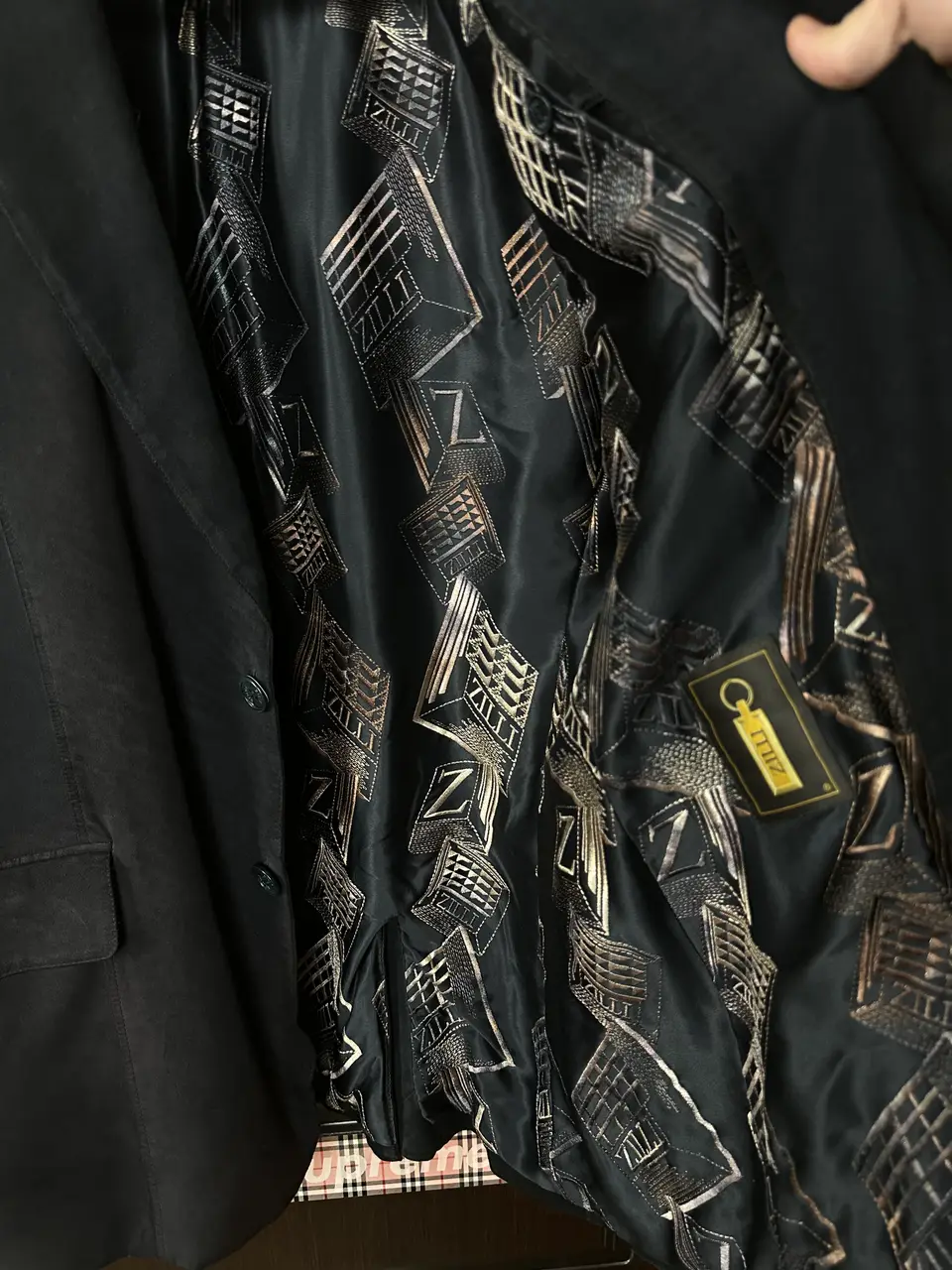 Zilli Zilli Suede Blazer, detail view 5