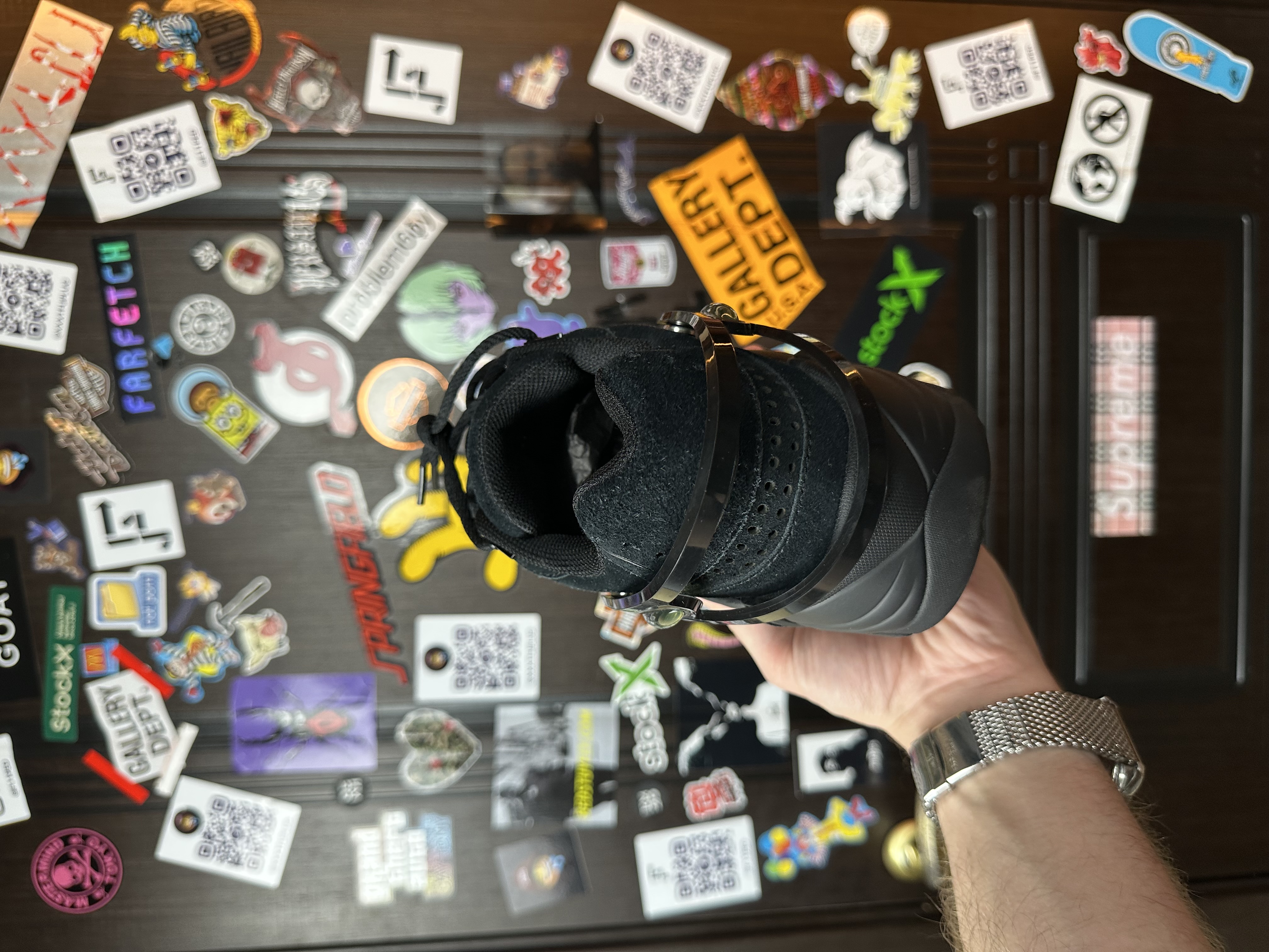 Raf Simons Cylon-21 Black, detail view 3