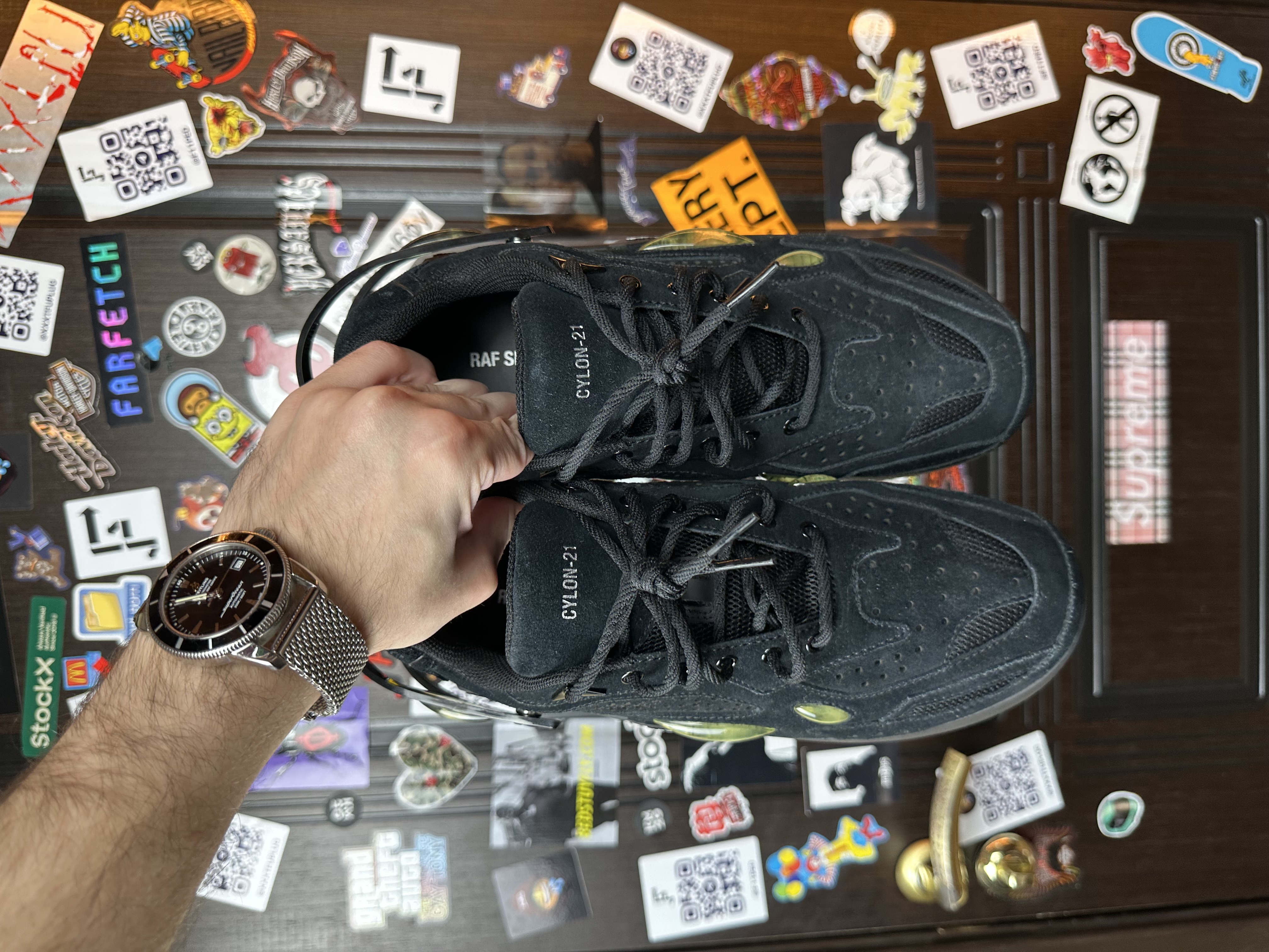 Raf Simons Cylon-21 Black, detail view 9