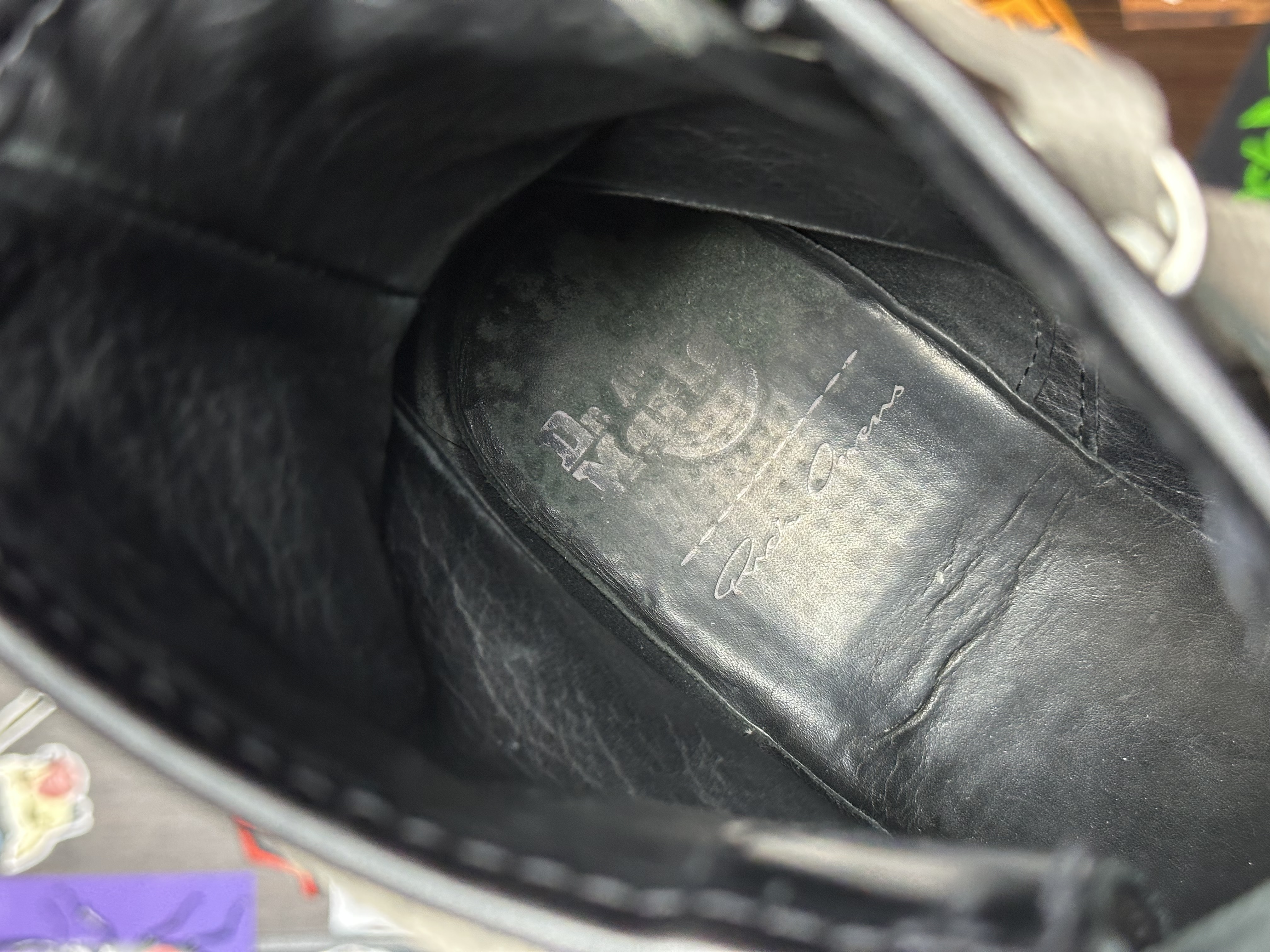 RickOwens Dr martens 43, detail view 4