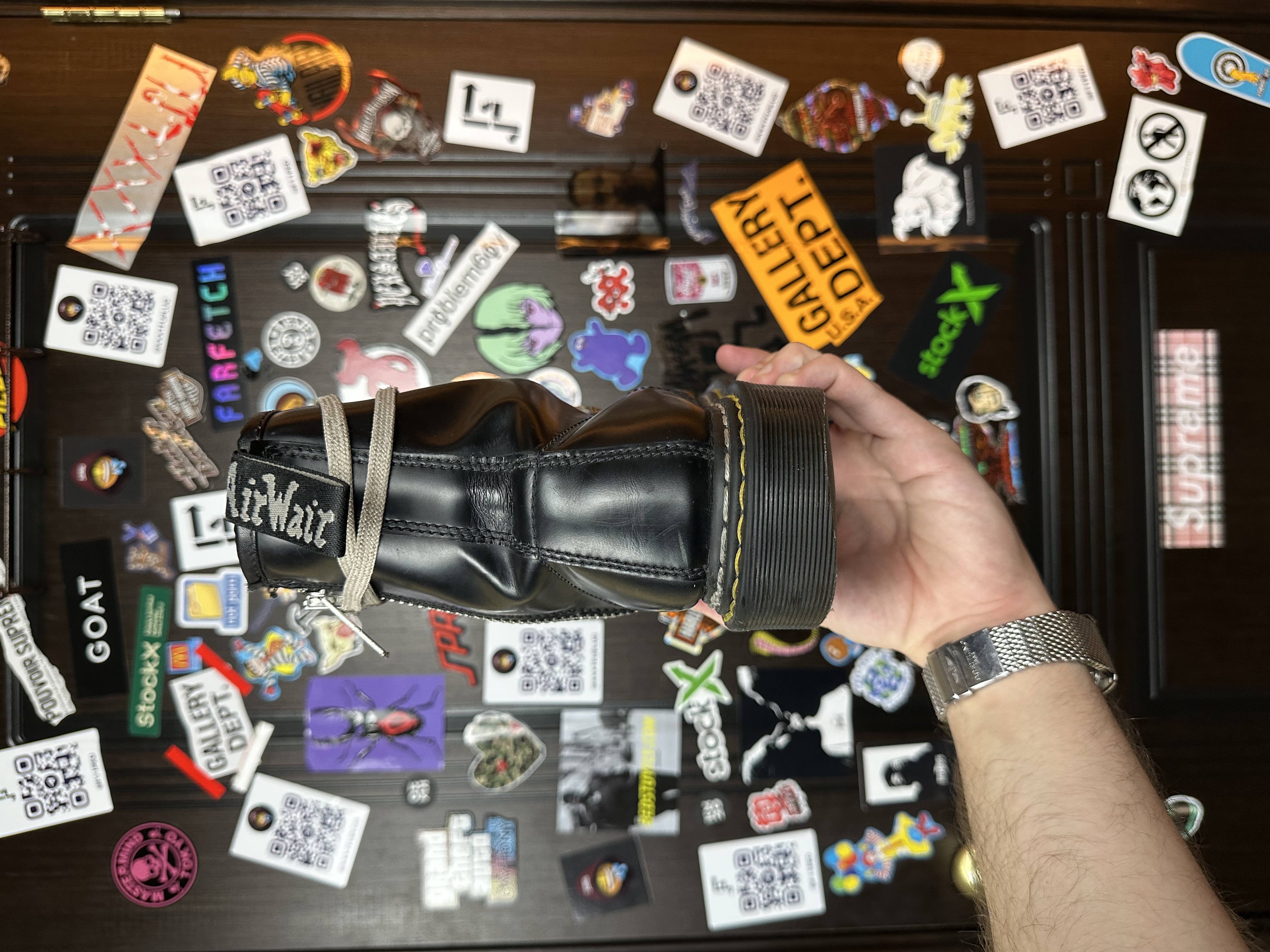 RickOwens Dr martens 43, detail view 7