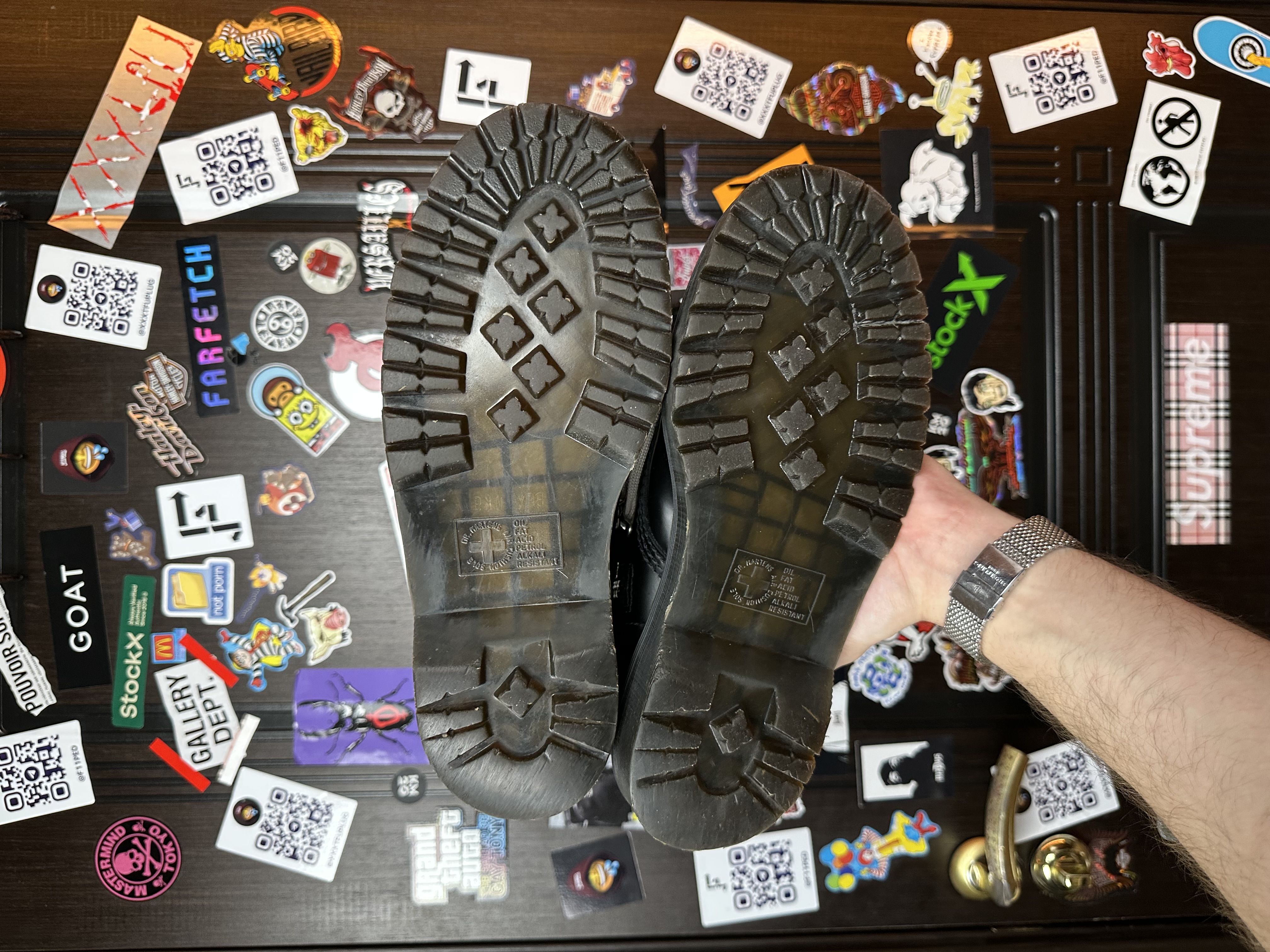 RickOwens Dr martens 43, detail view 14