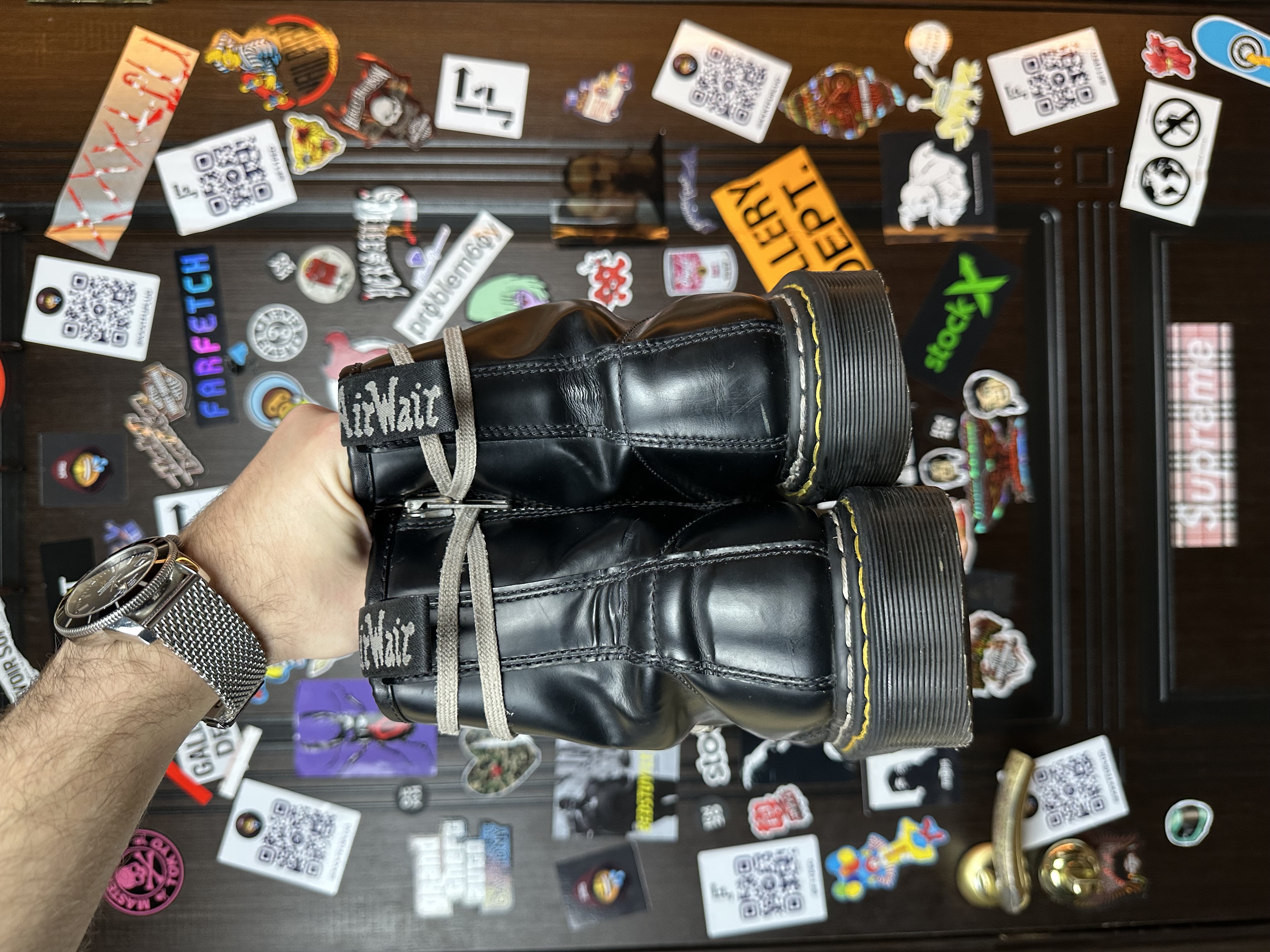 RickOwens Dr martens 43, detail view 15