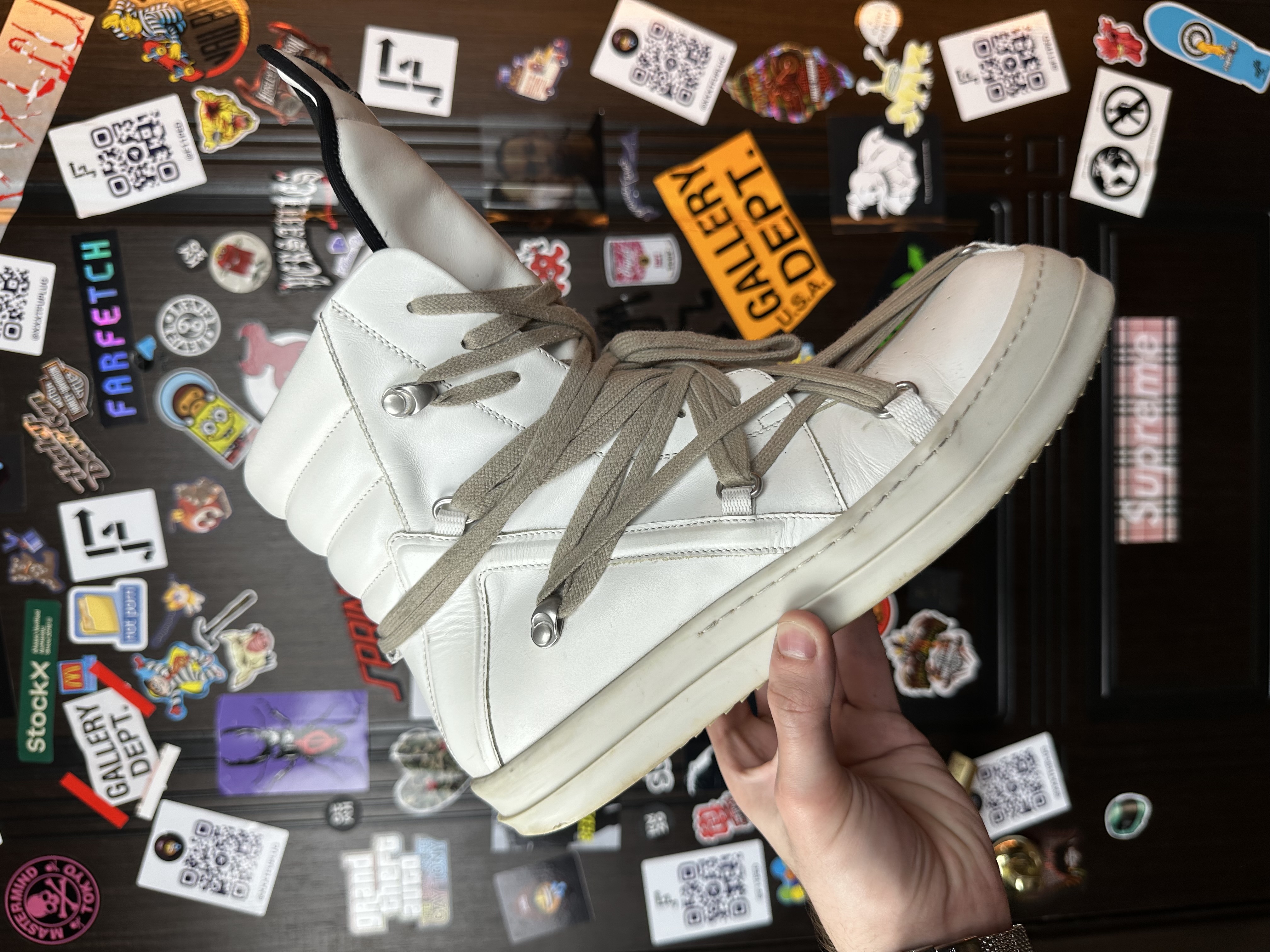 RickOwens Rick Owens Megalace 43, detail view 2