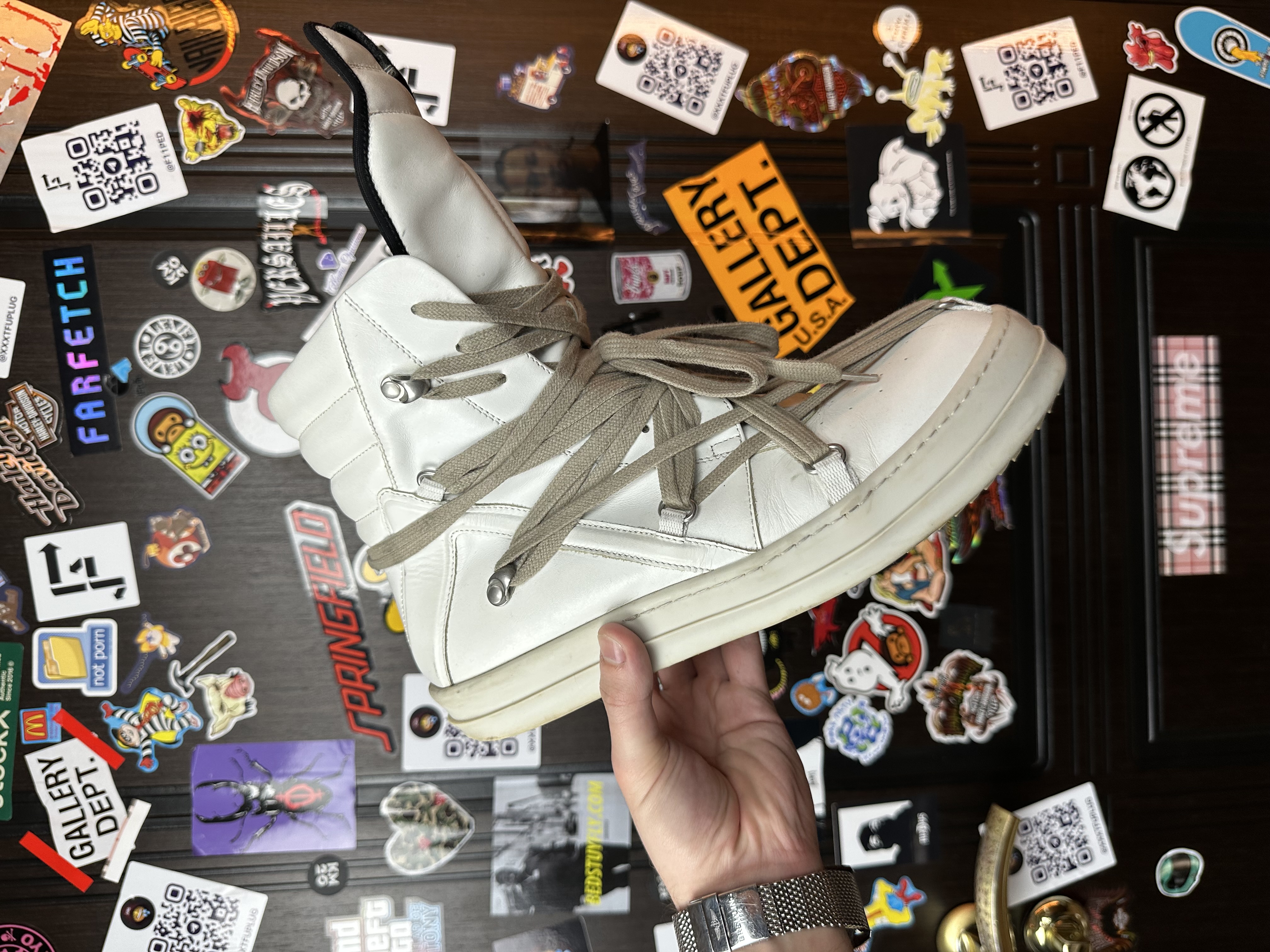 RickOwens Rick Owens Megalace 43, detail view 6