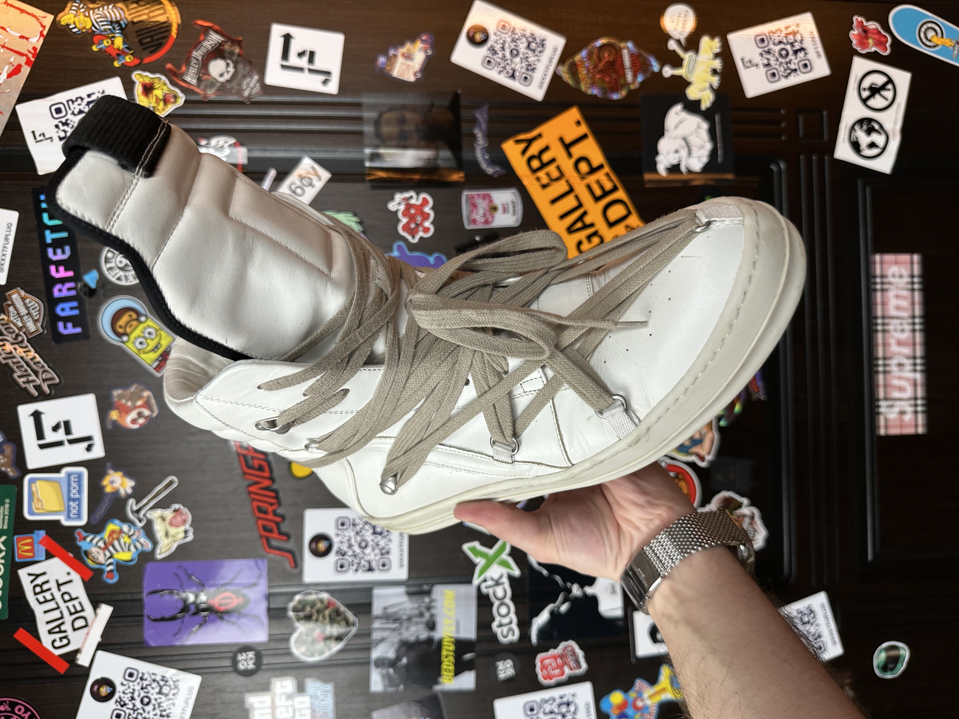 RickOwens Rick Owens Megalace 43, detail view 7