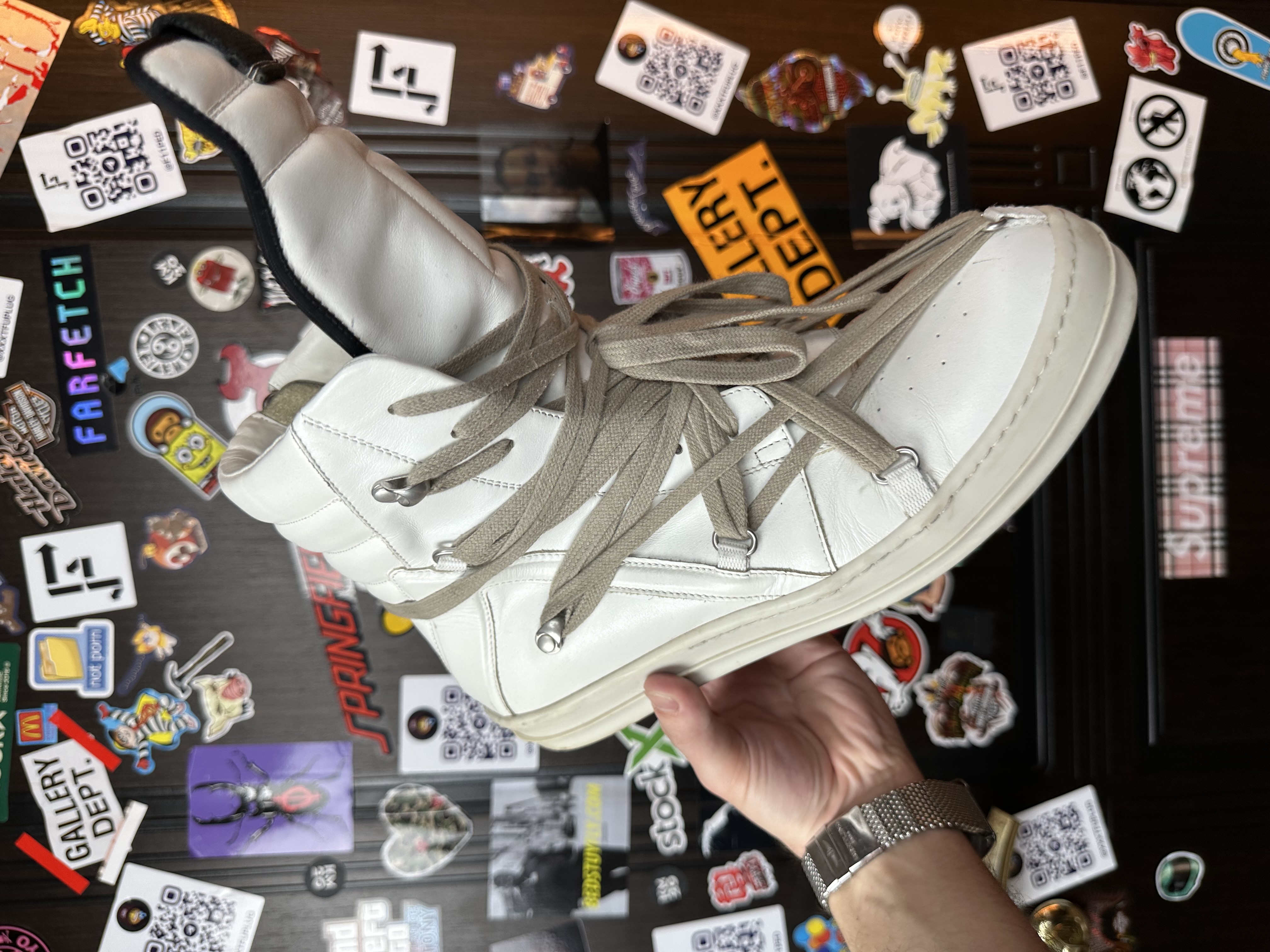 RickOwens Rick Owens Megalace 43, detail view 9