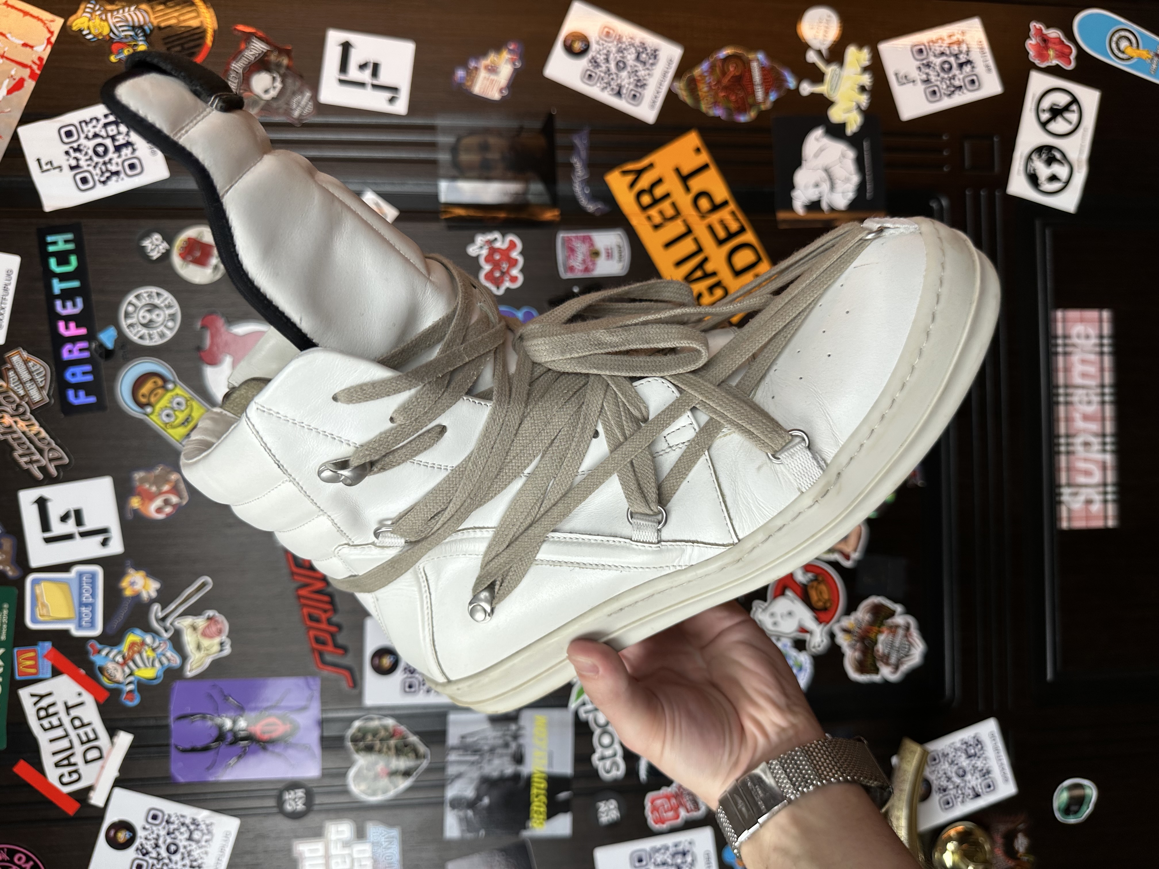 RickOwens Rick Owens Megalace 43, detail view 10