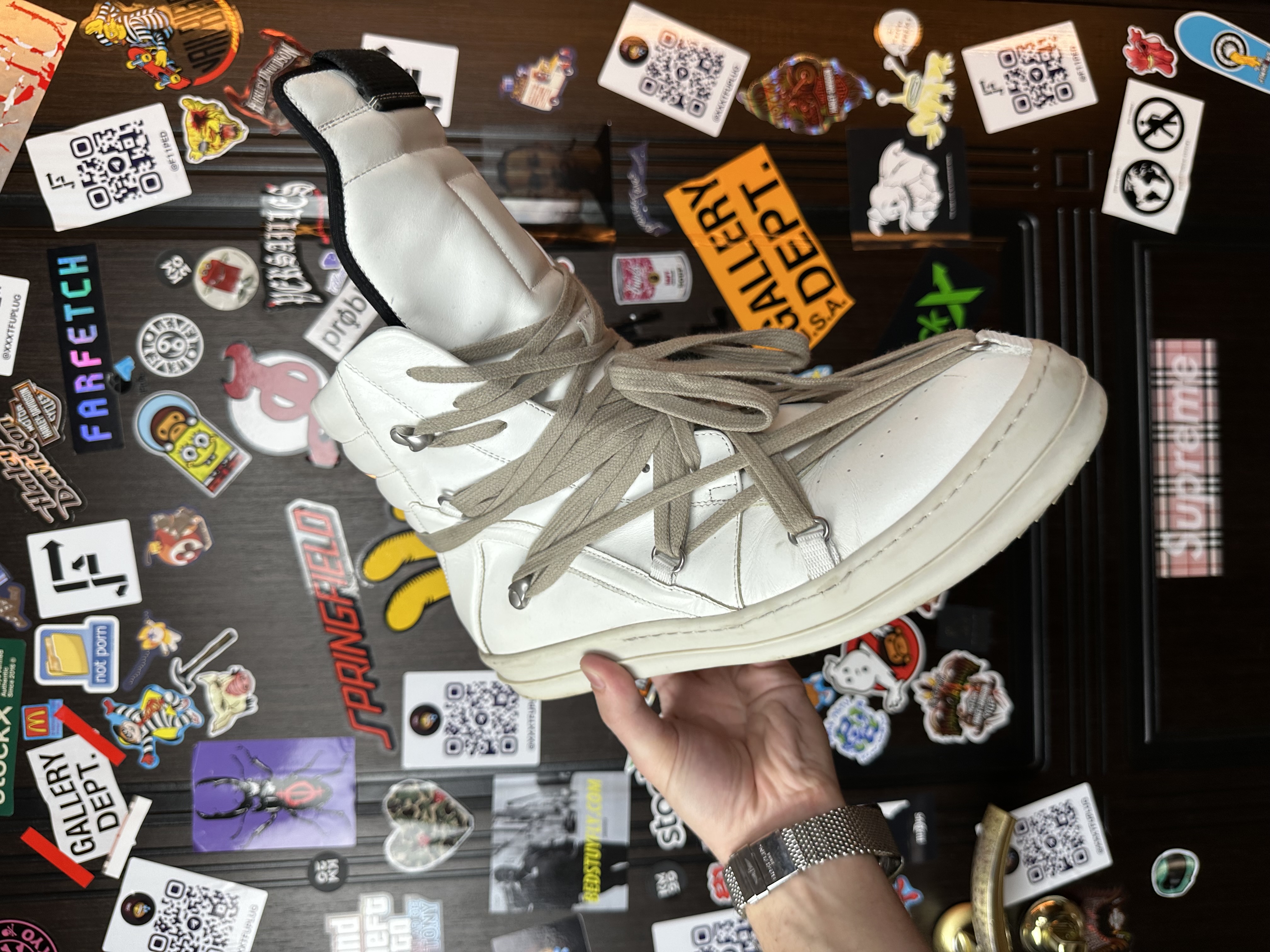 RickOwens Rick Owens Megalace 43, detail view 11