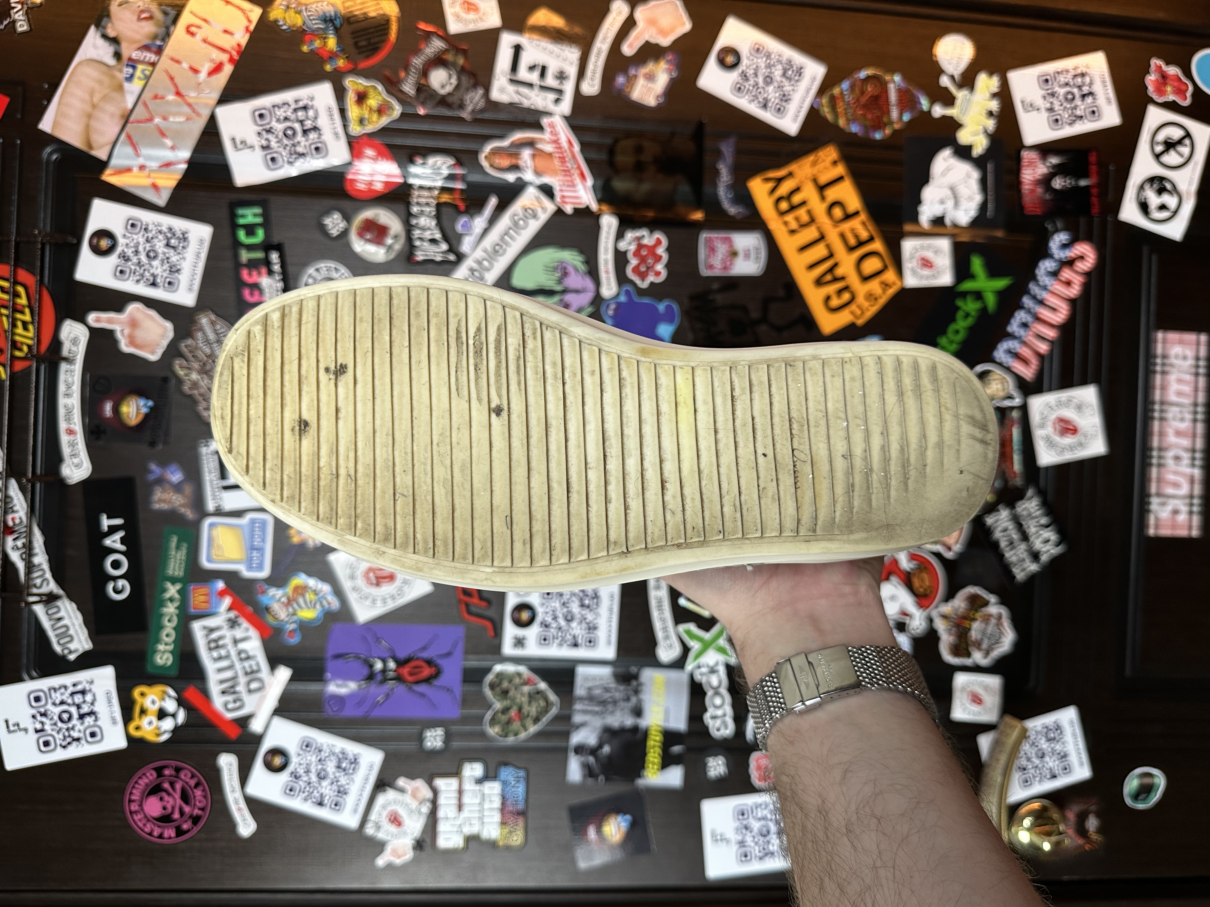 RickOwens Rick Owens Vans Grey, detail view 7