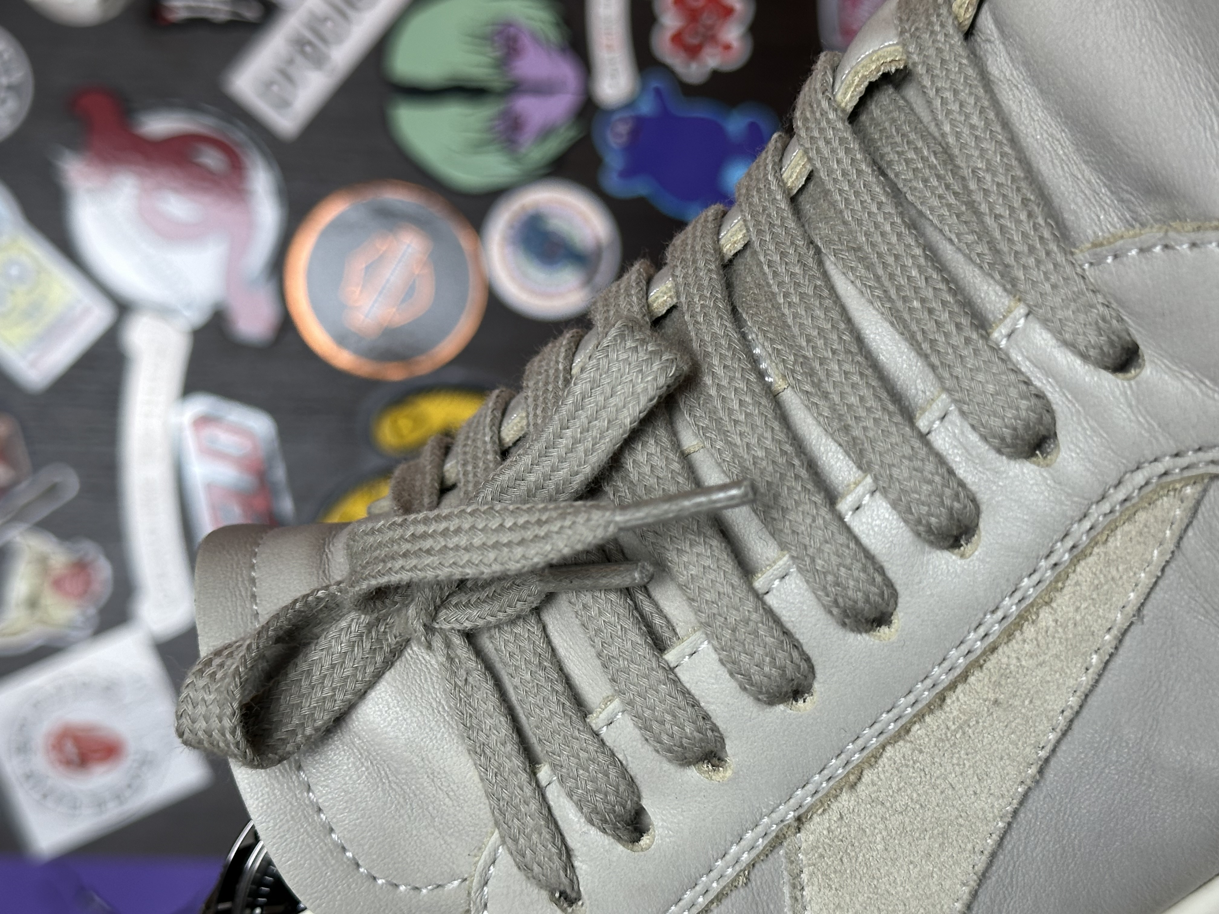 RickOwens Rick Owens Vans Grey, detail view 11
