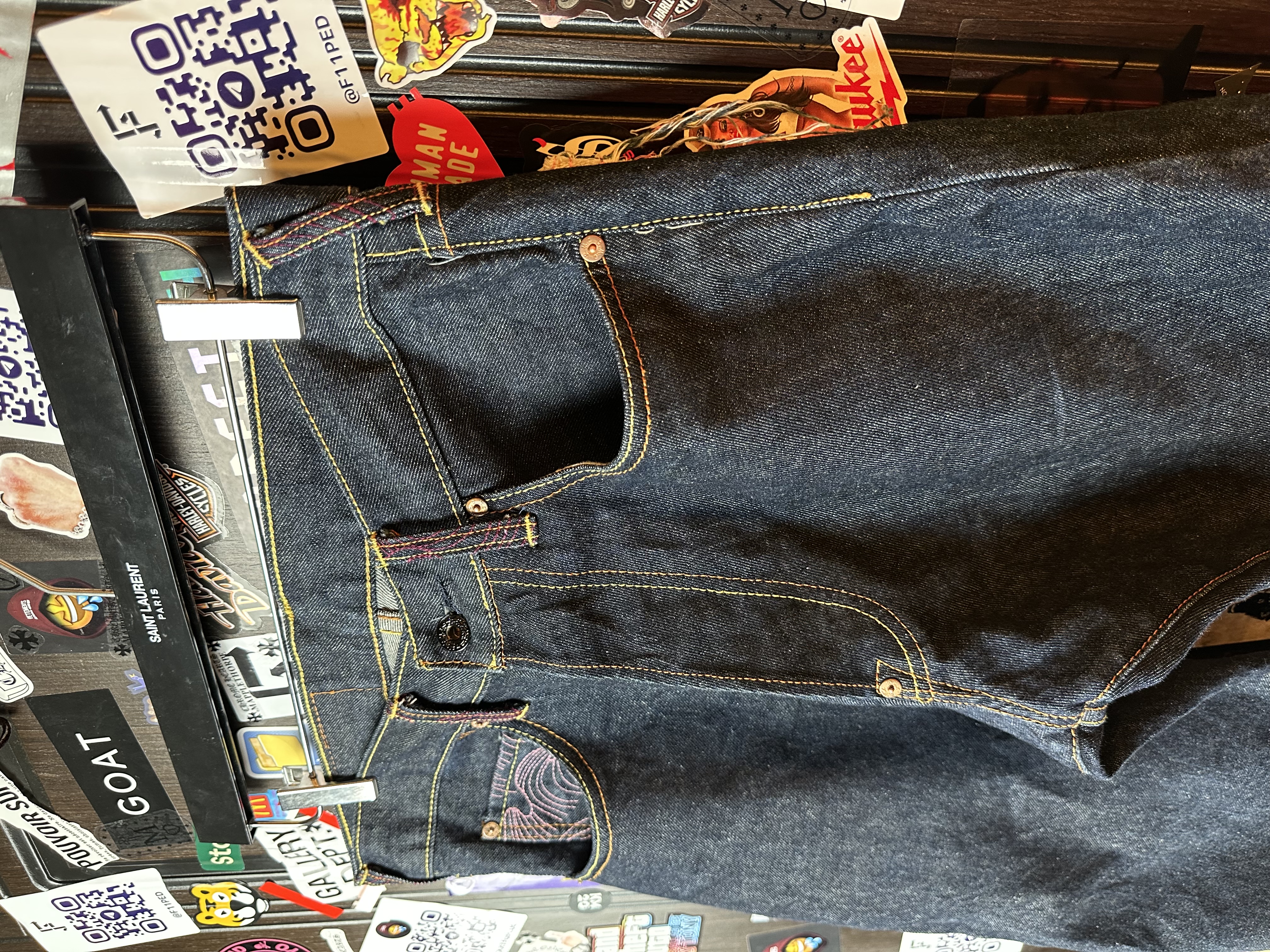 RMC Red Monkey Company | RMC 2008 «Erotic Ukiyo-e Collection» 1001 Archive Denim, detail view 13