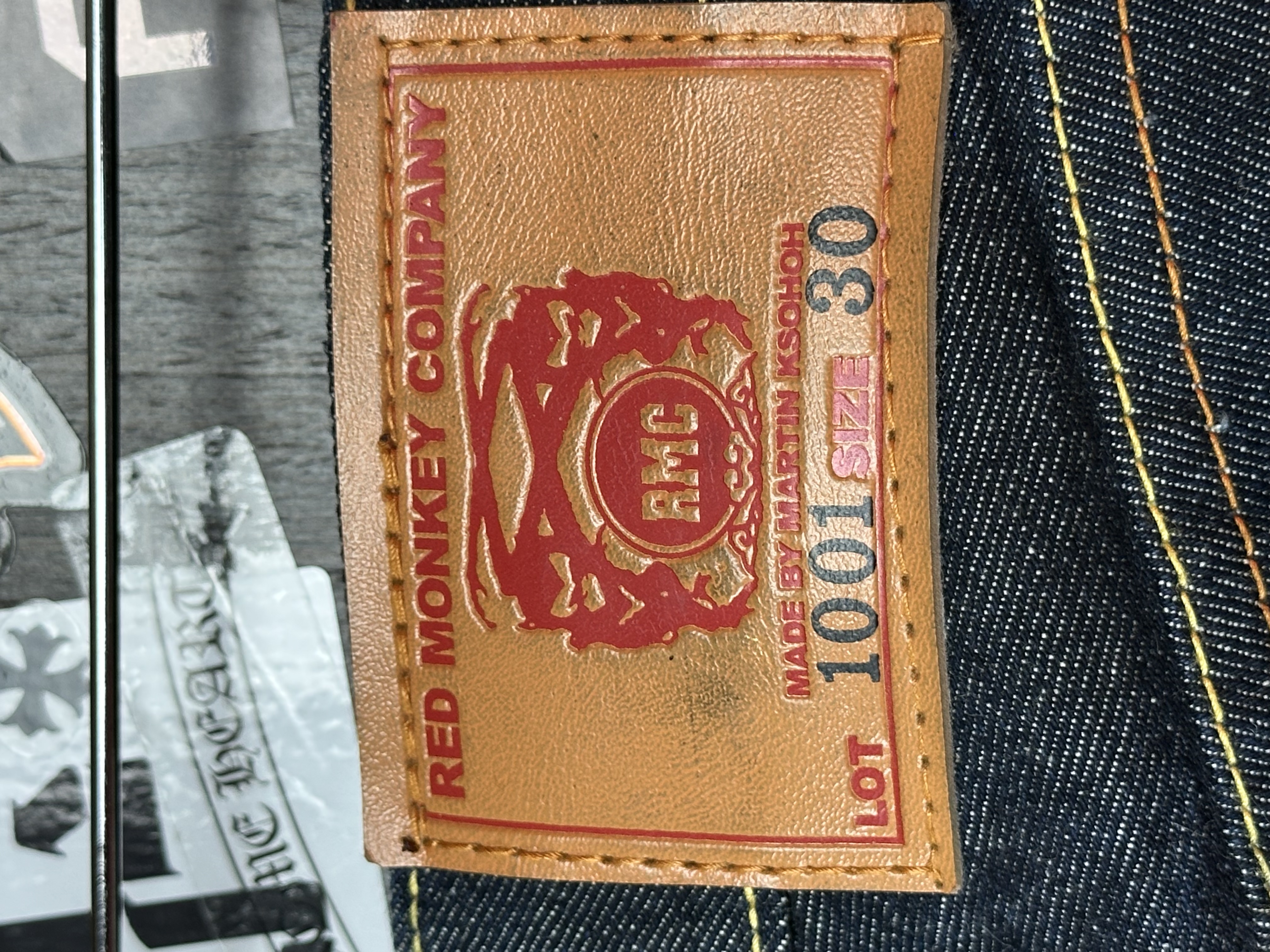 RMC Red Monkey Company | RMC 2008 «Erotic Ukiyo-e Collection» 1001 Archive Denim, detail view 22