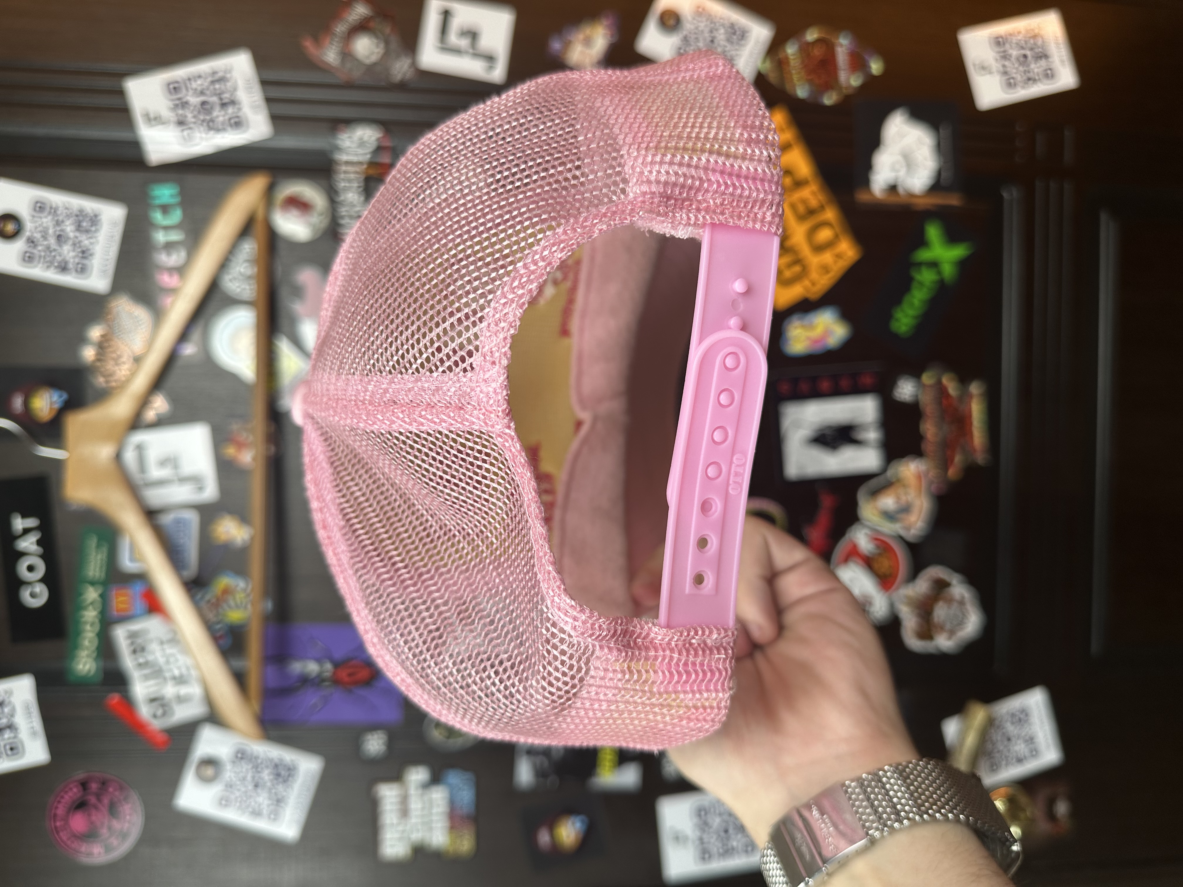 Sp5der Pink Sp5der Silk Web, detail view 5