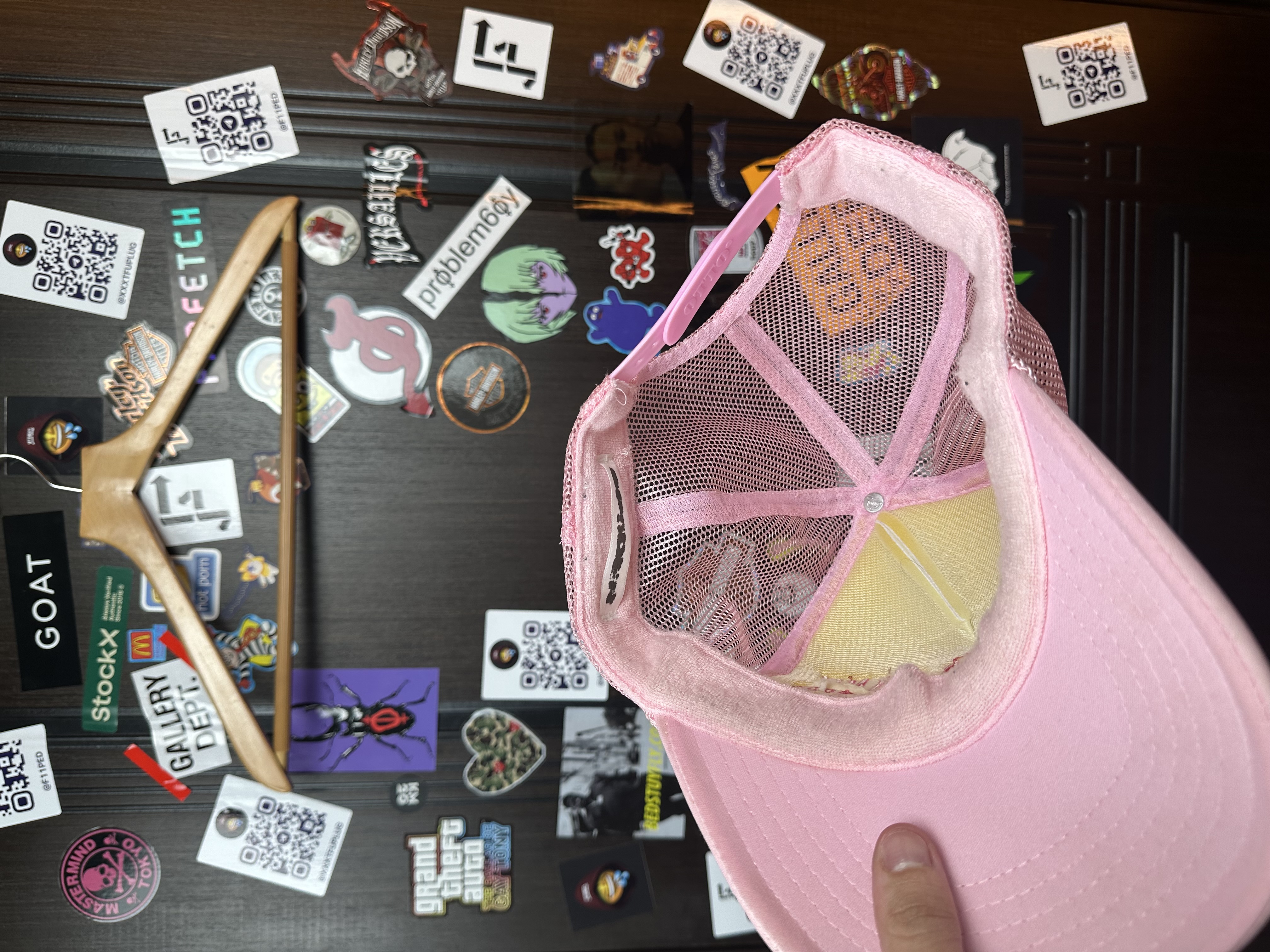 Sp5der Pink Sp5der Silk Web, detail view 6