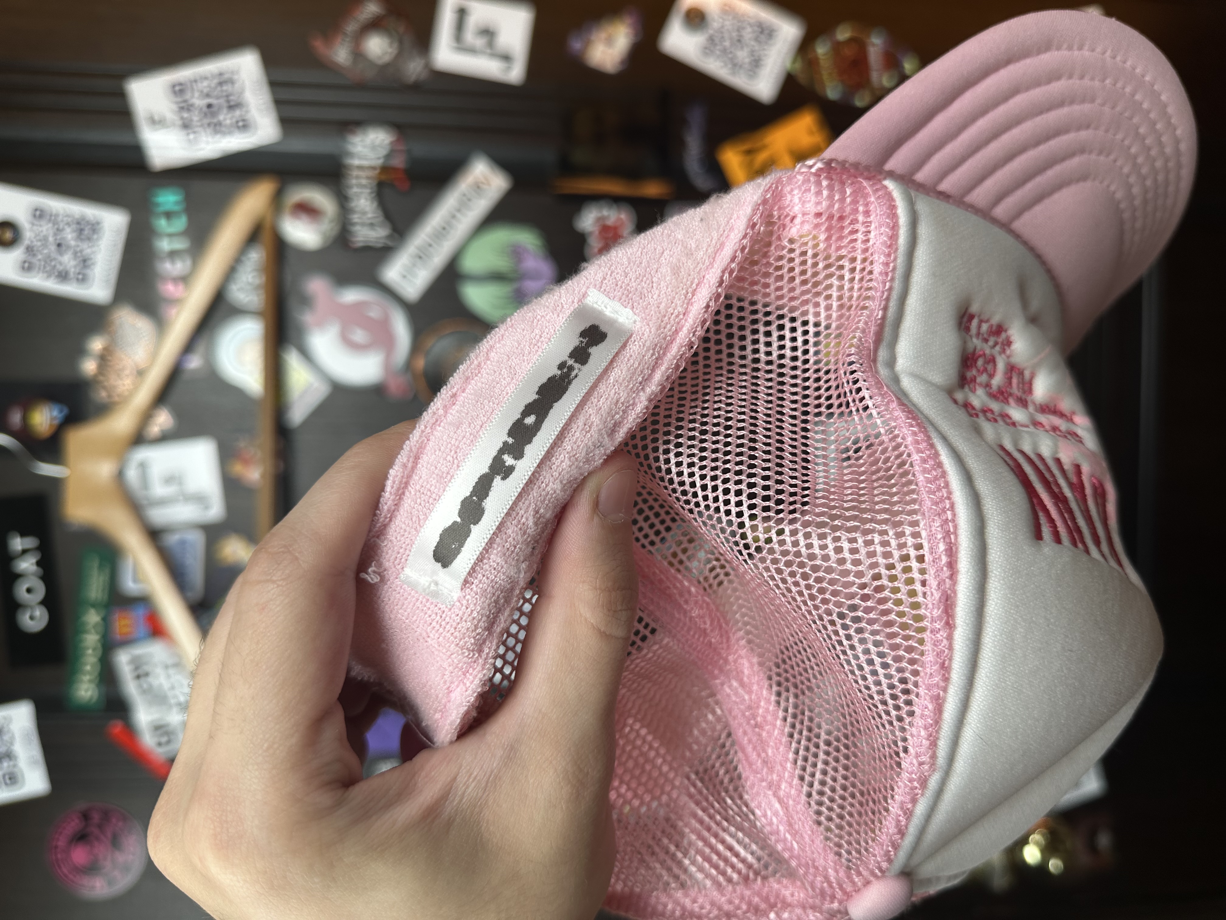 Sp5der Pink Sp5der Silk Web, detail view 7