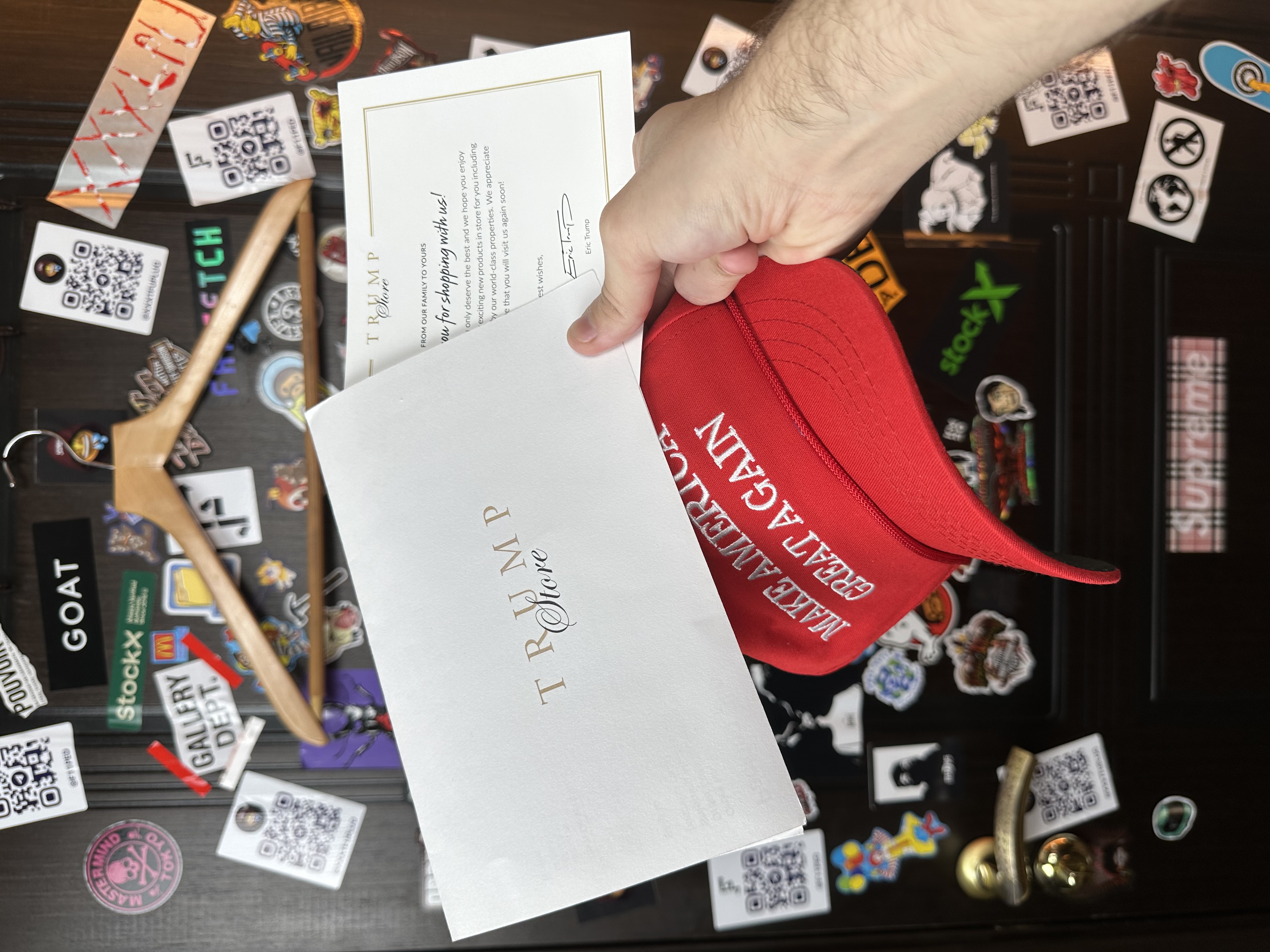 Trump Make America Great Again (MAGA) Cap Trump Store, detail view 11