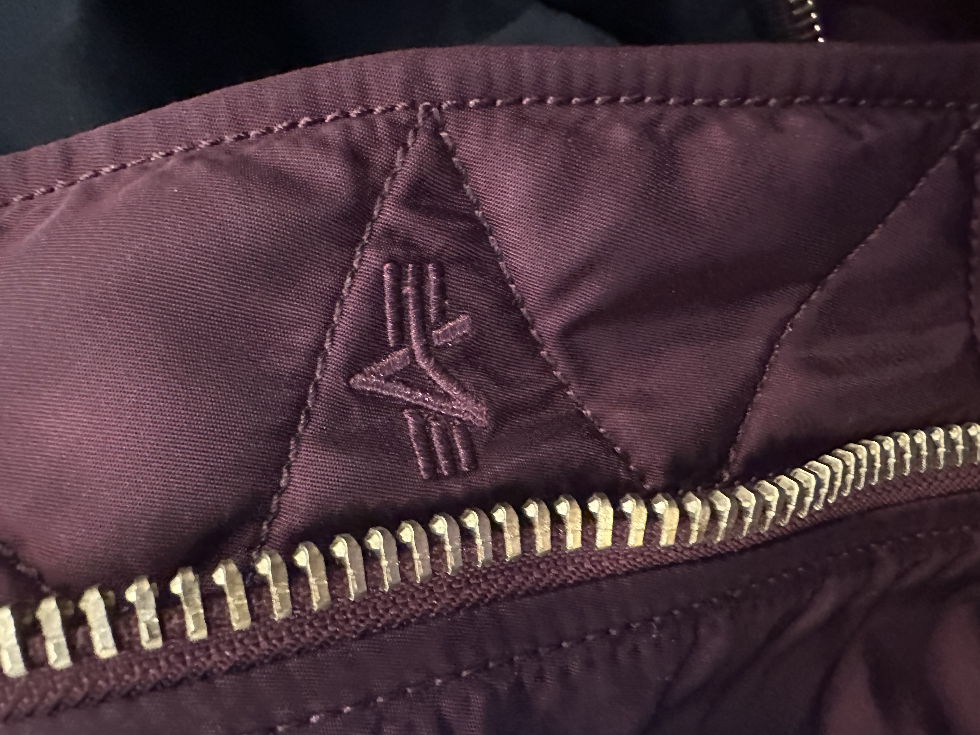Vetements Burgundy Bomber Emoji XS, detail view 24
