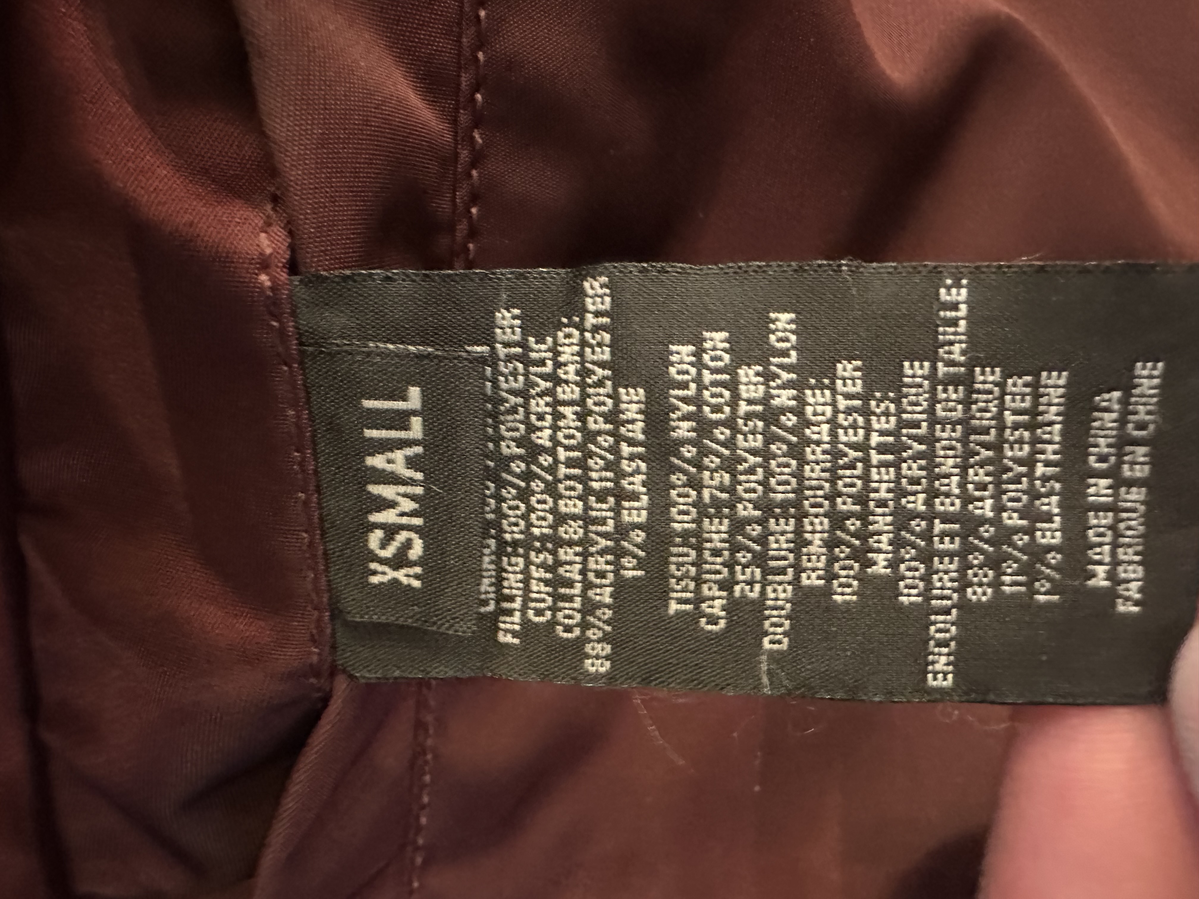 Vetements Burgundy Bomber Emoji XS, detail view 27